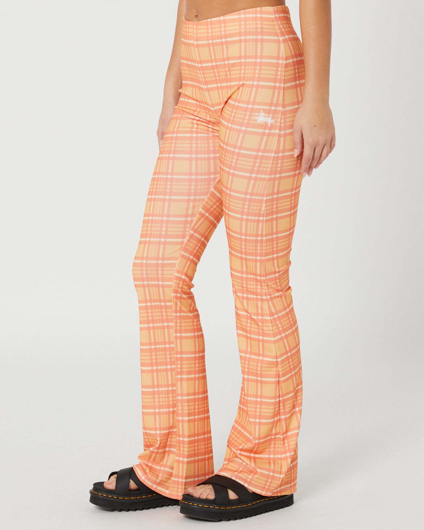 I am gia on sale orange plaid pants