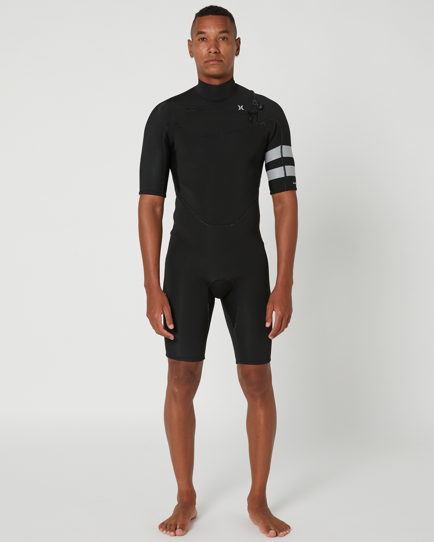 Hurley Mens Advant 2/2Mm Springsuit Wetsuit - Black | SurfStitch