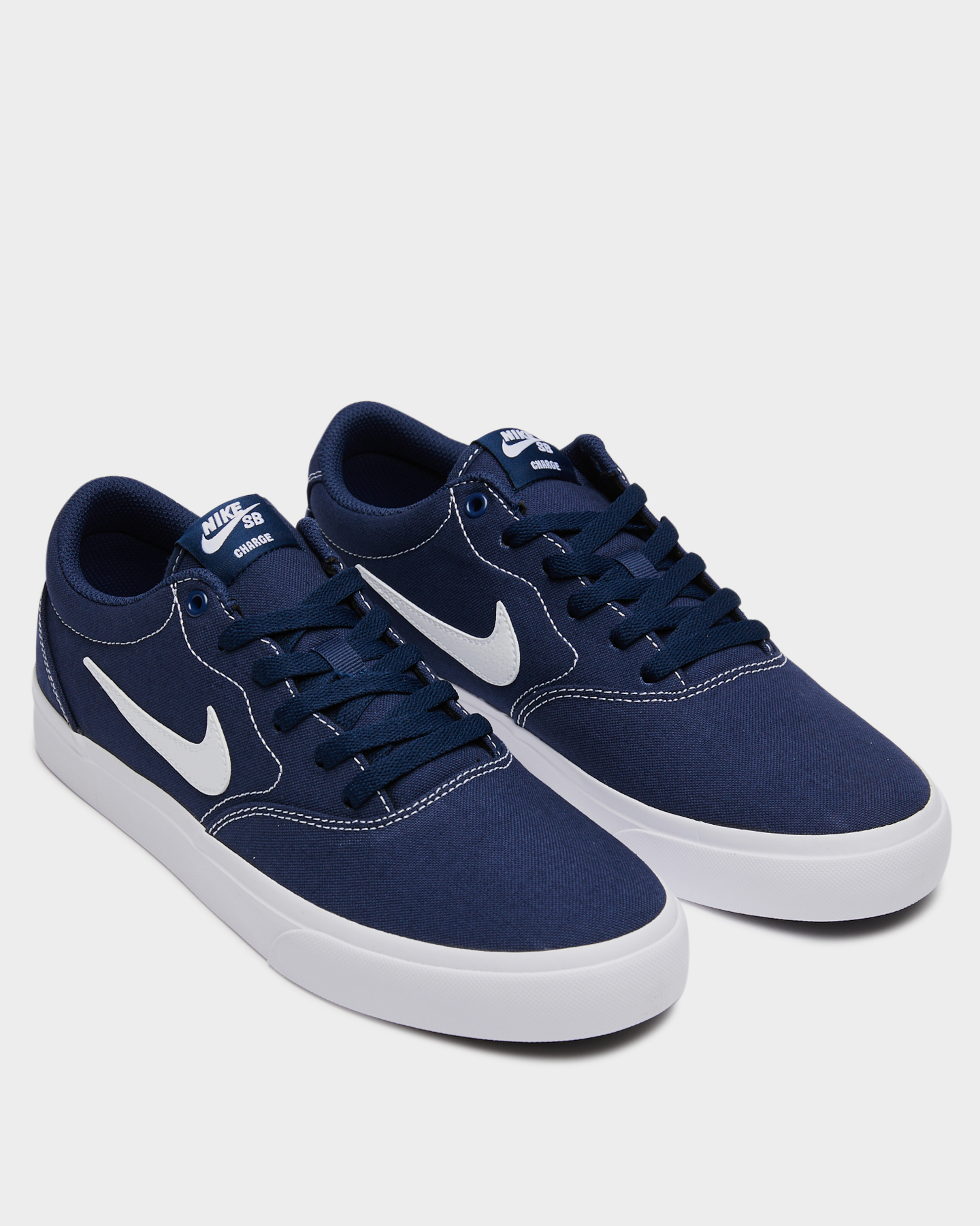 Nike Sb Charge Solarsoft Textile Shoe - Midnight Navy | SurfStitch