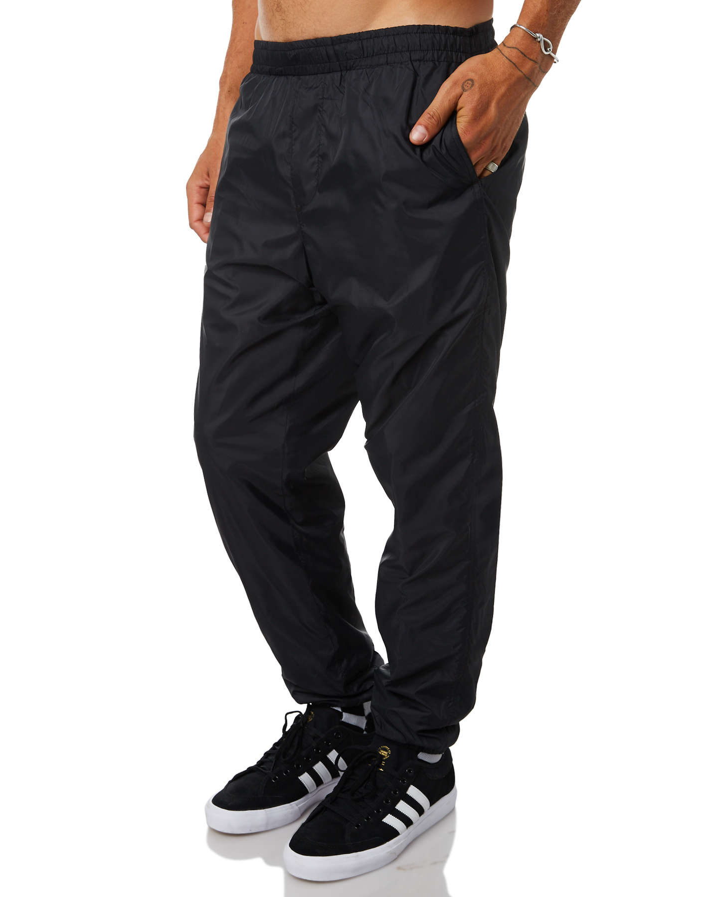 Obey Easy Mens Trackpant - Black | SurfStitch