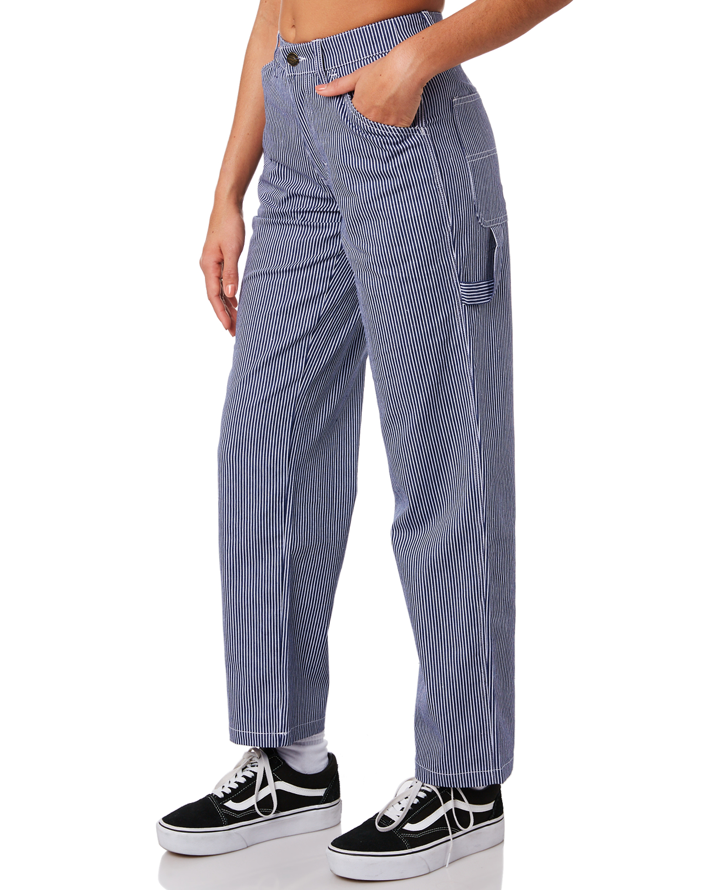 Dickies Ladera Carpenter Pants - Hickory Stripe | SurfStitch