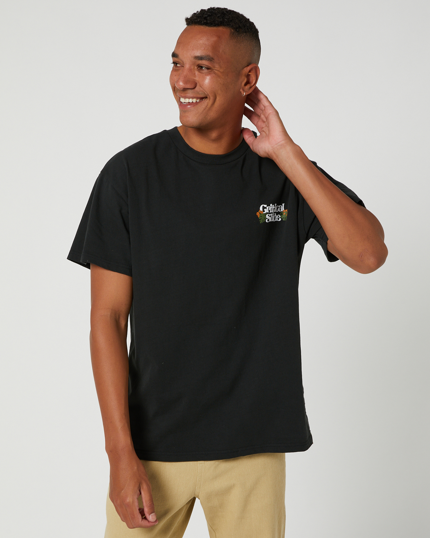 The Critical Slide Society Relaxo Mens Ss Tee Vintage Black SurfStitch