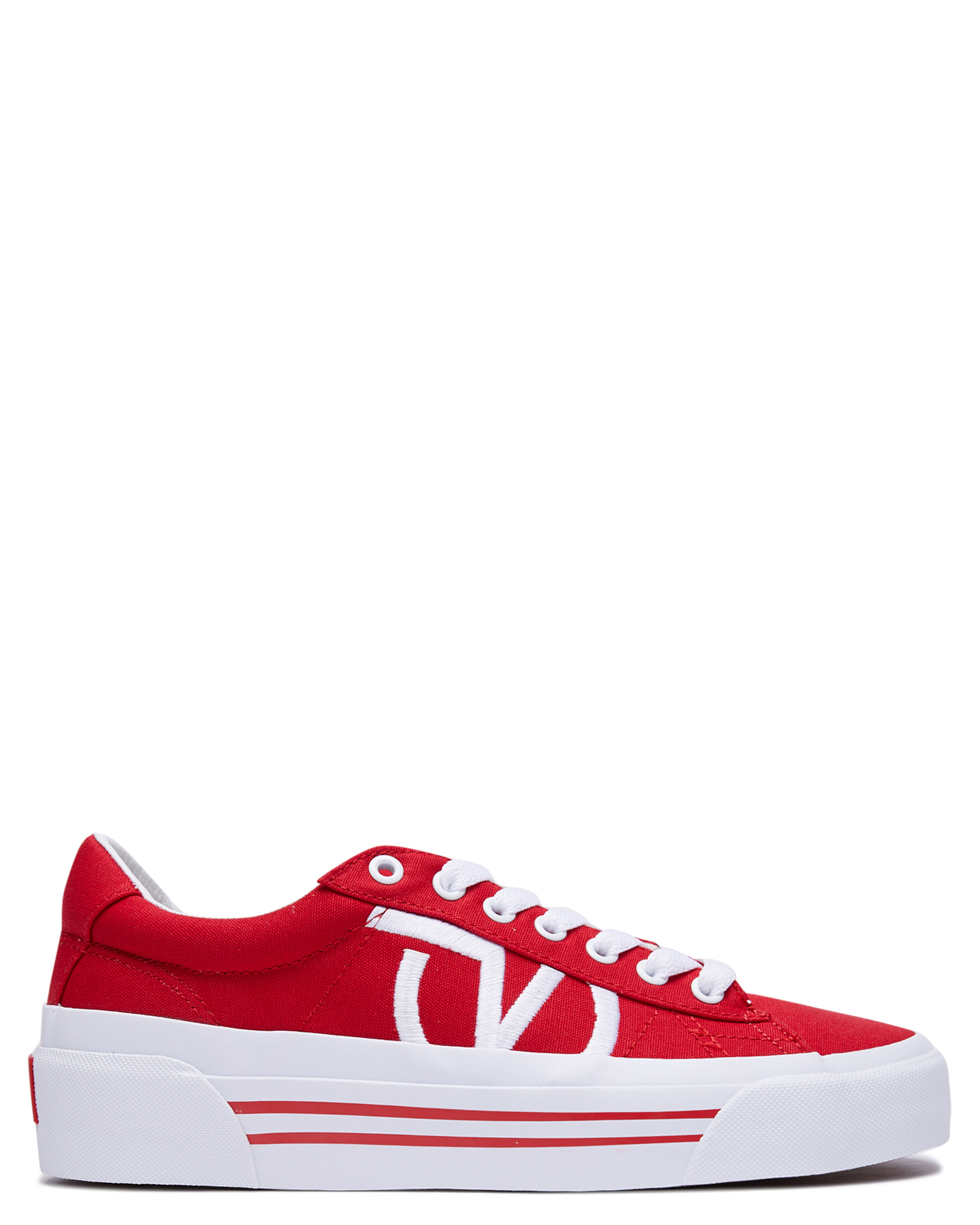red vans shoes womens