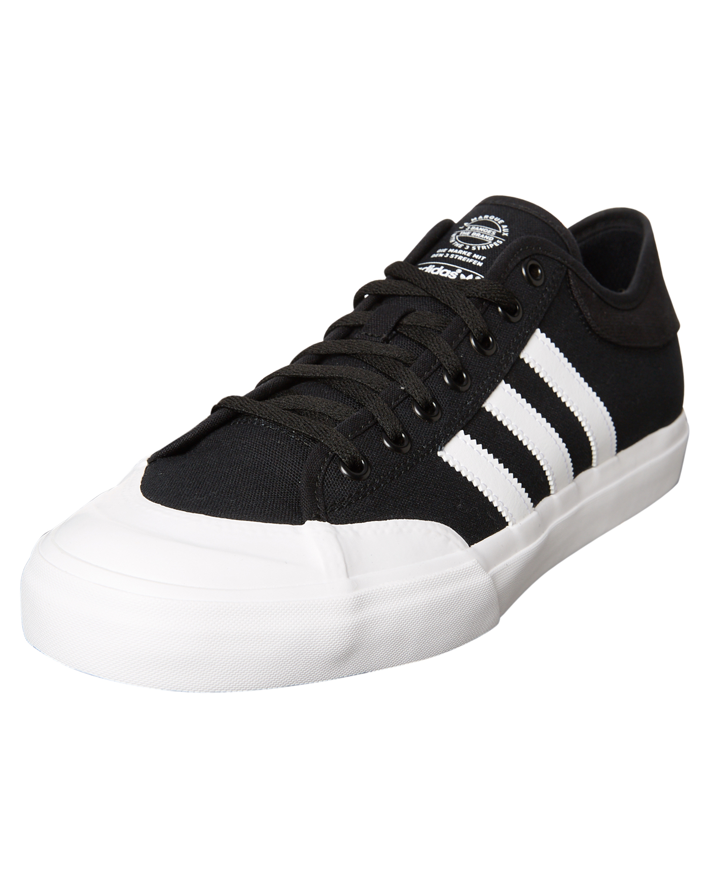 Adidas Womens Matchcourt Shoe - Black White Black | SurfStitch