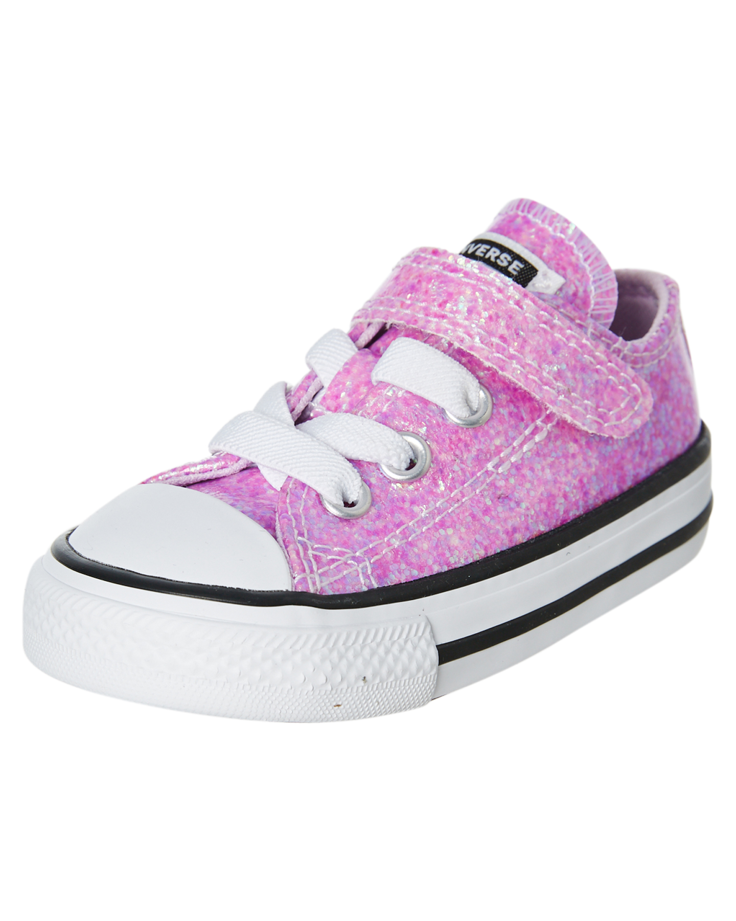 Converse Girls Chuck Taylor All Star Glitter Shoe Toddler Lilac