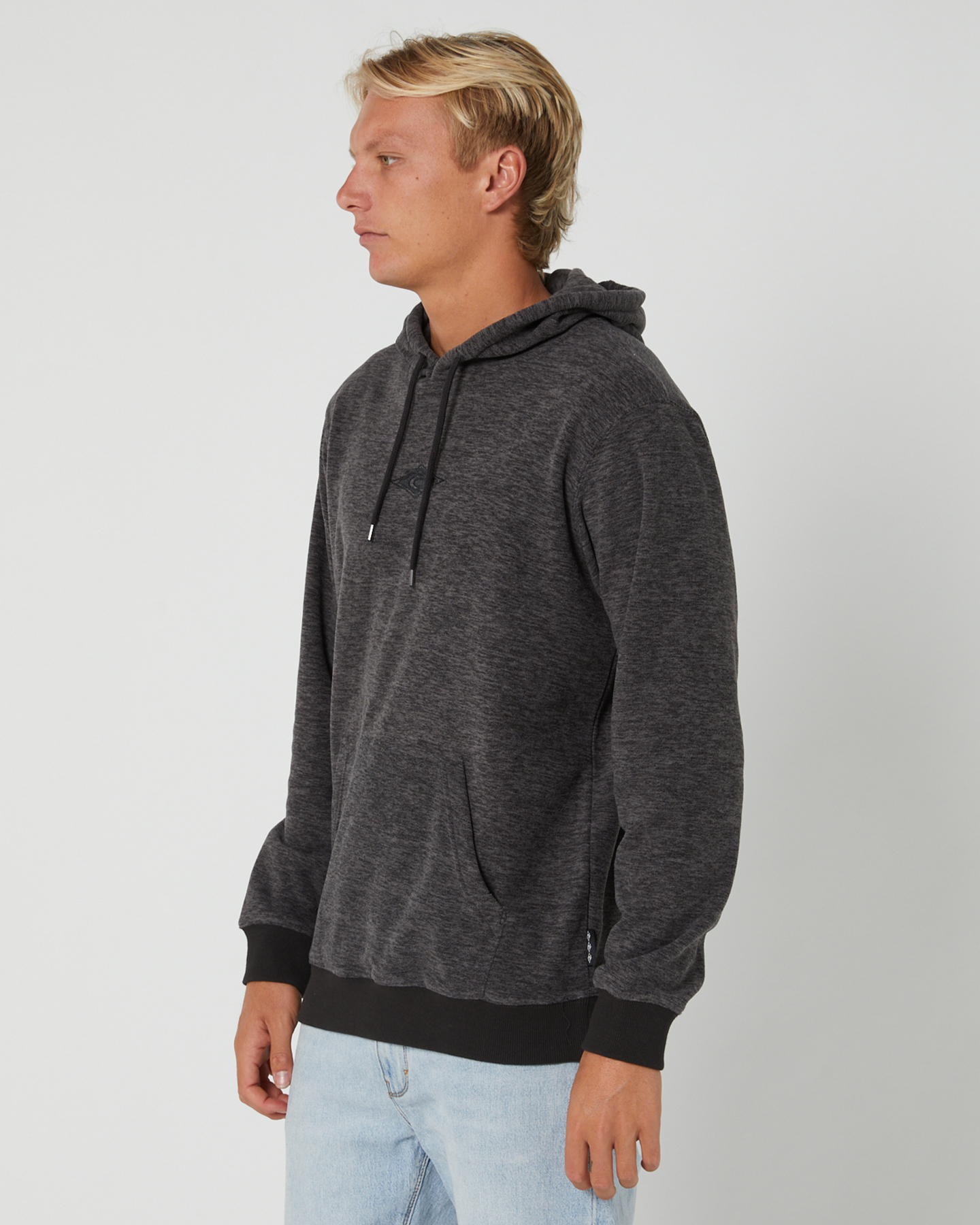 Rip Curl Avoca Recycled Hood - Black Marle | SurfStitch