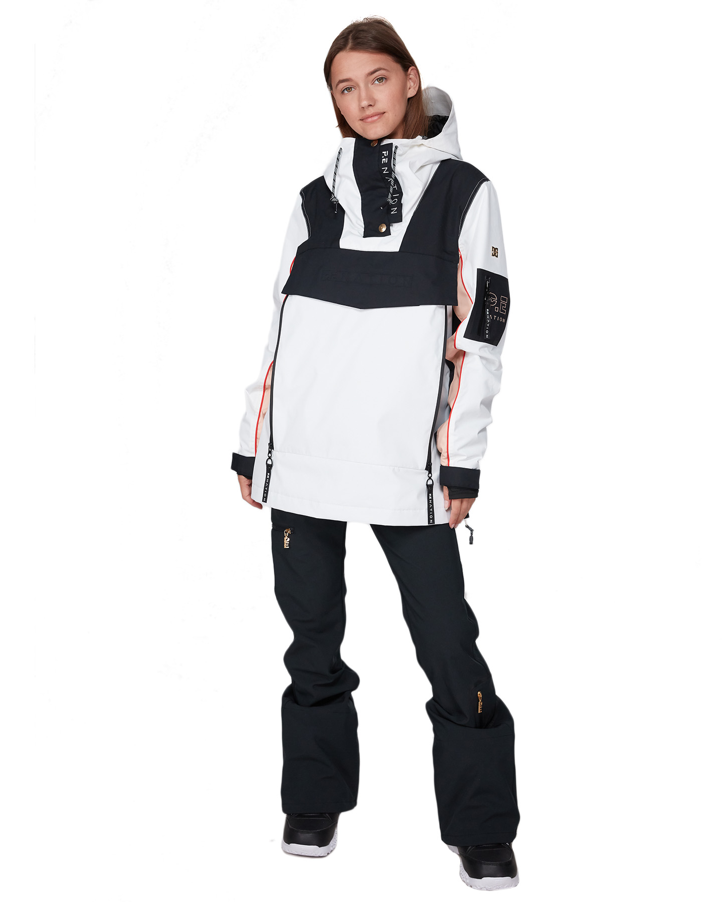 Dc Shoes Womens Dc X Pe Skyline Snow Jacket White SurfStitch