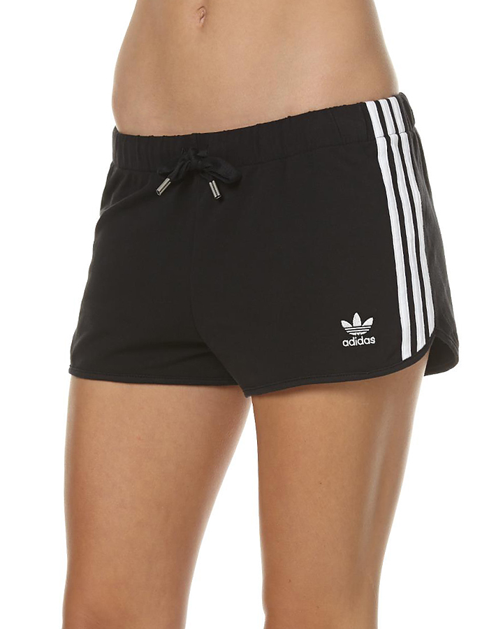 Adidas Originals Slim Womens Shorts - Black | SurfStitch