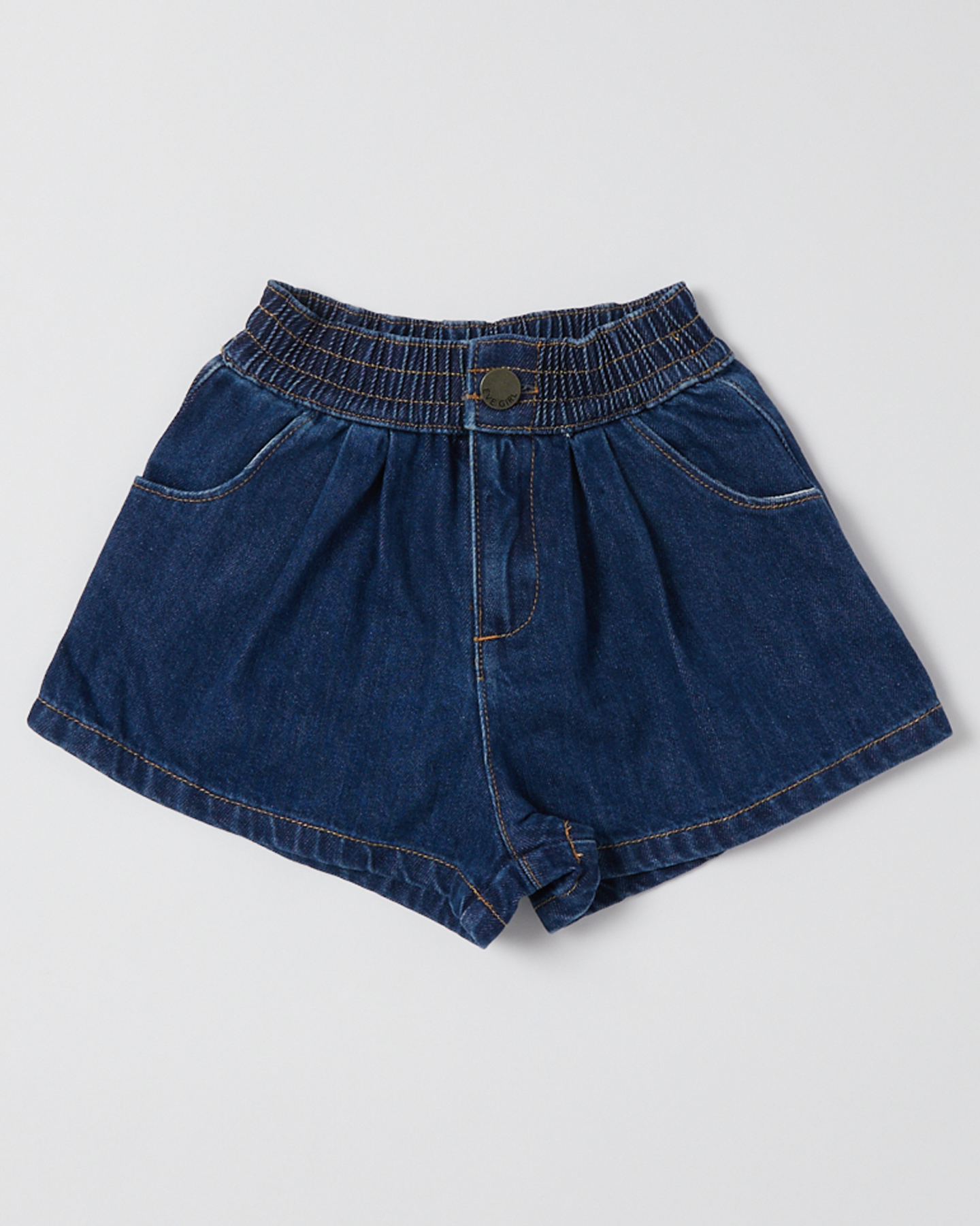 Puffy jean shorts sales