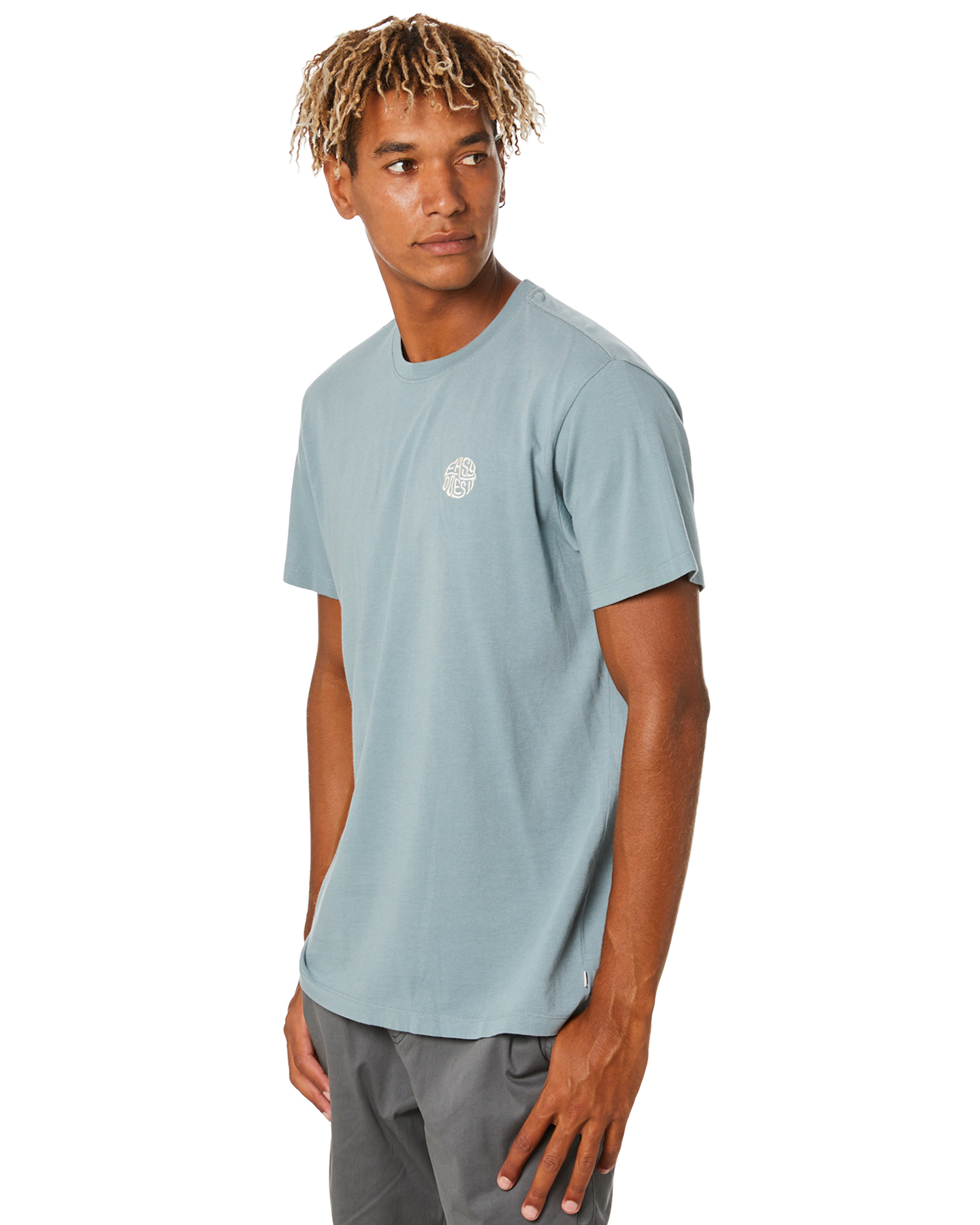 Katin Easy Does It Mens Tee - Light Blue | SurfStitch