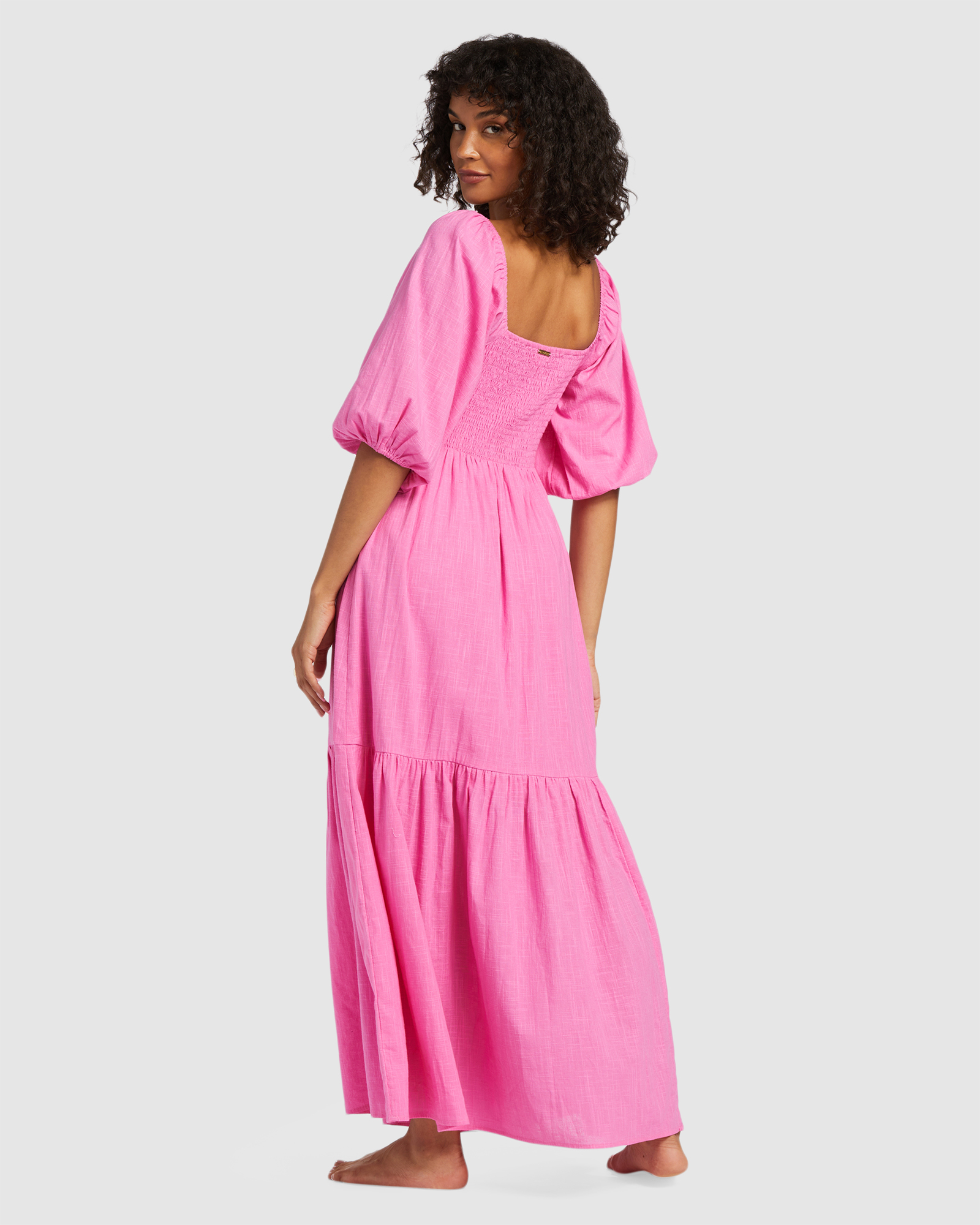 Flirty pink brand clearance maxi dress