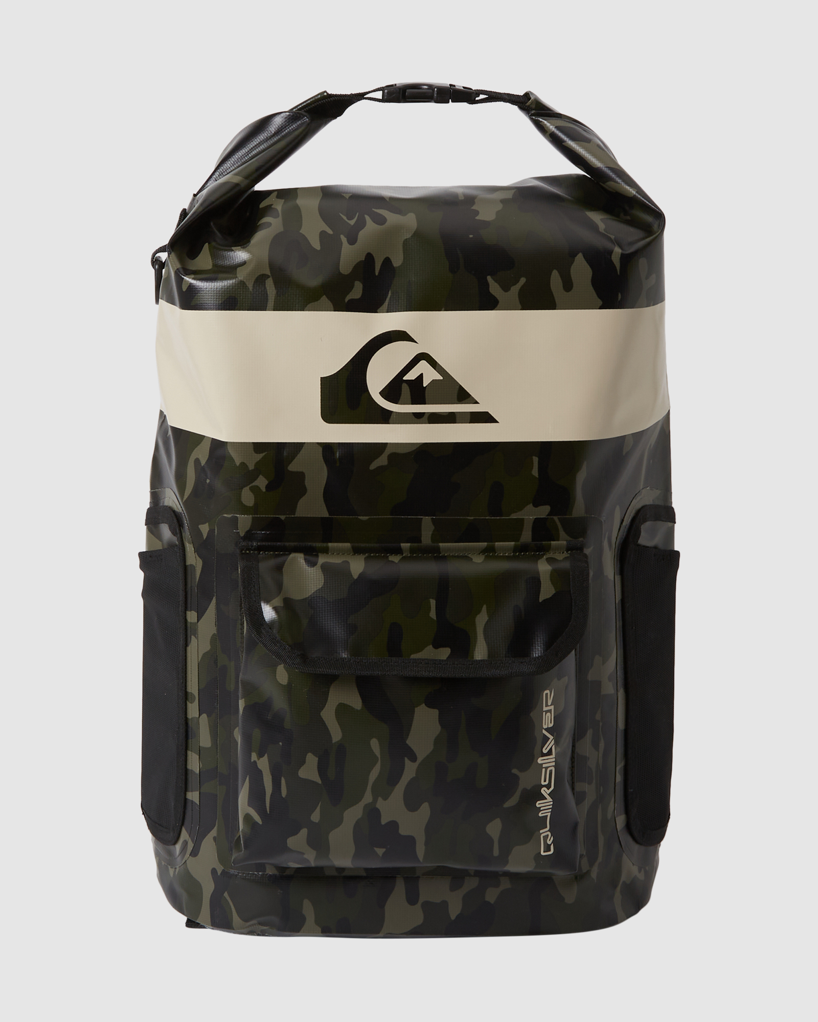 Quiksilver Sea Stash 20L Medium Surf Backpack Black Camoflage SurfStitch