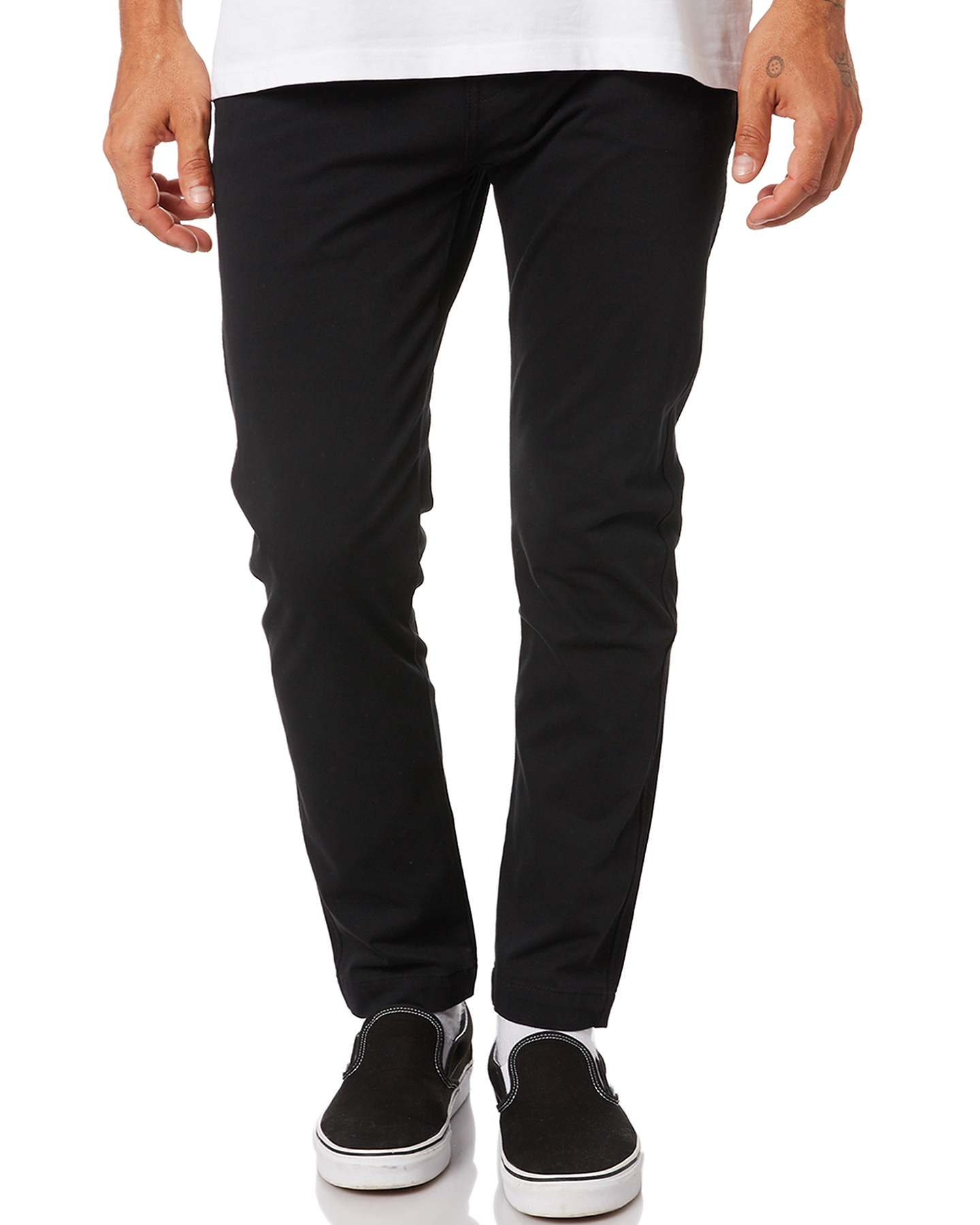 levis black chinos