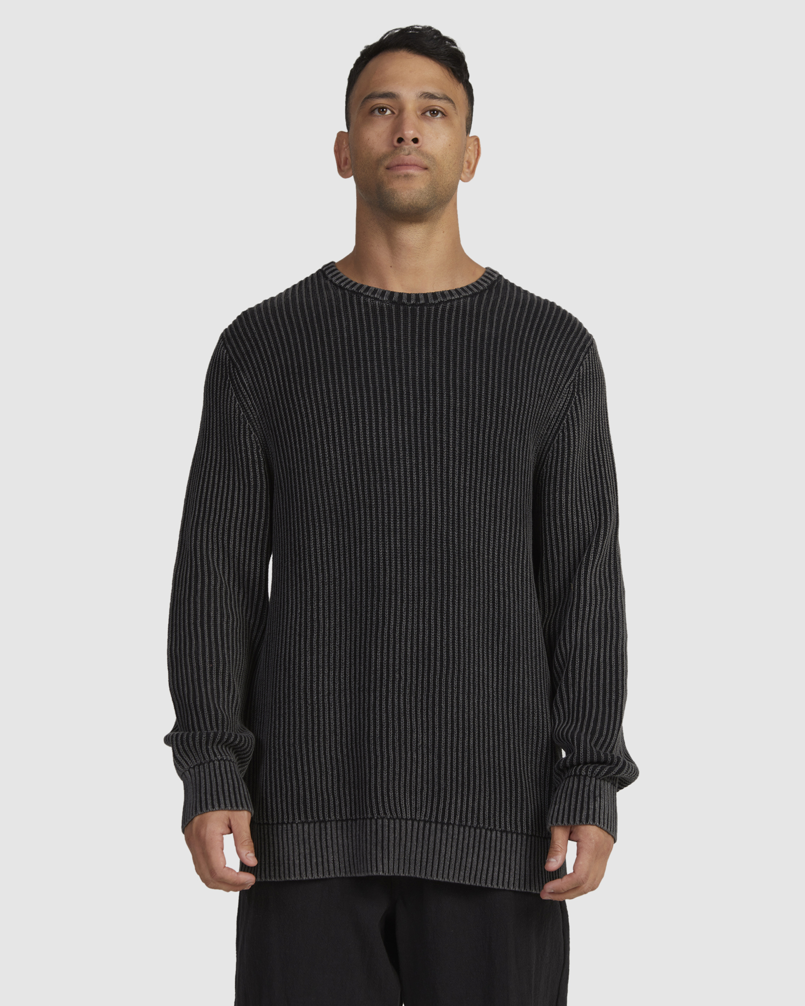 Rvca Duke 2.0 Sweater Black SurfStitch