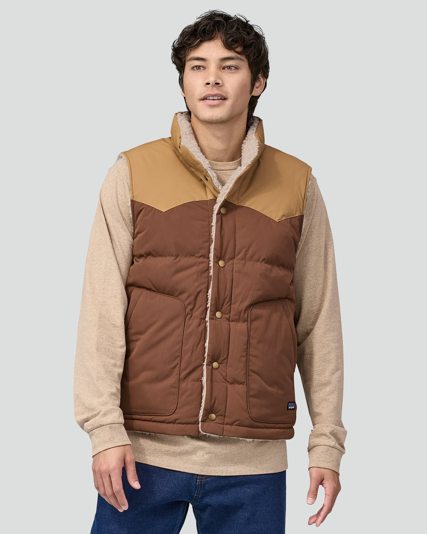Mens vest jacket patagonia store