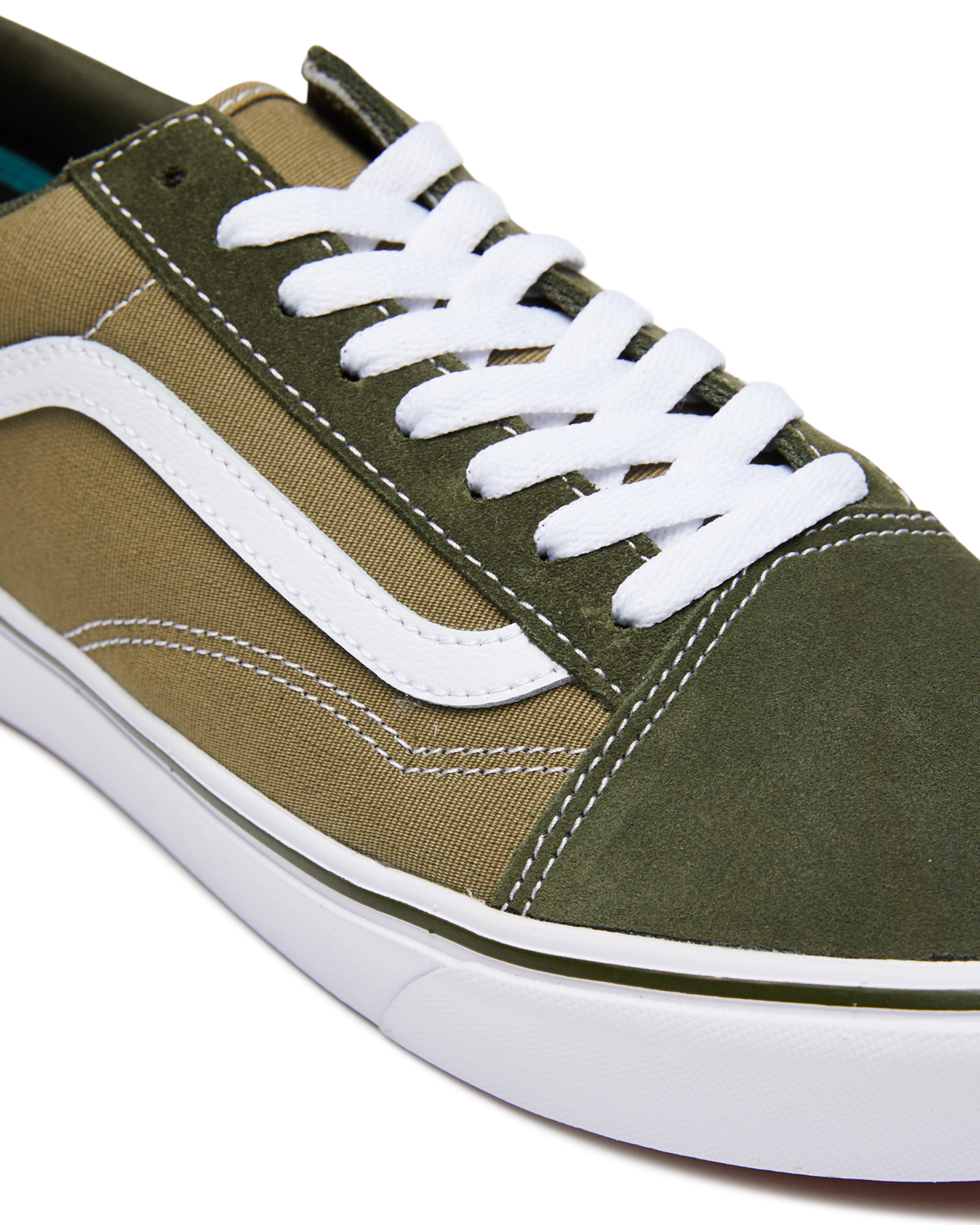 vans gris vert