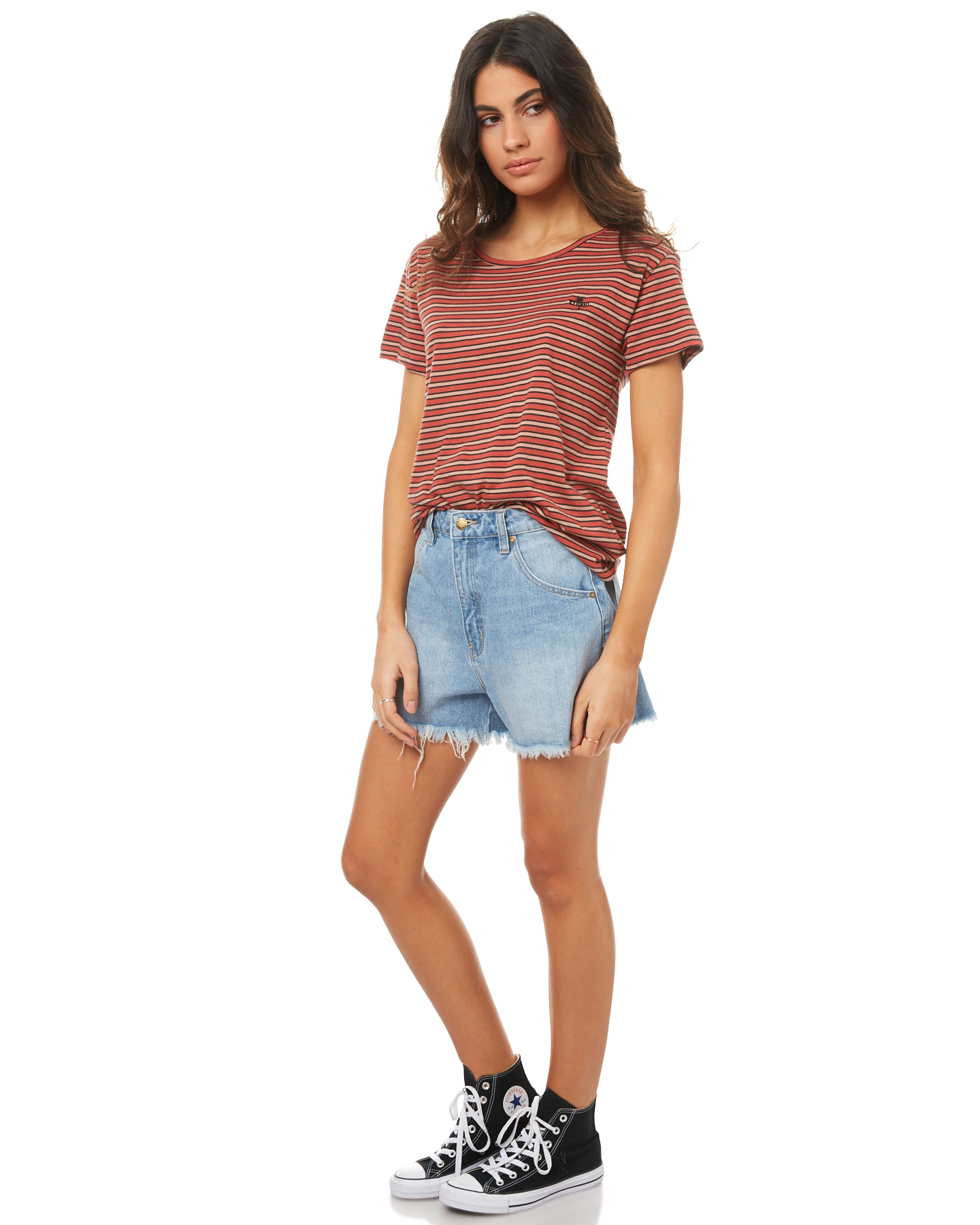 Rollas Mirage Denim Short - Sunset Worn | SurfStitch