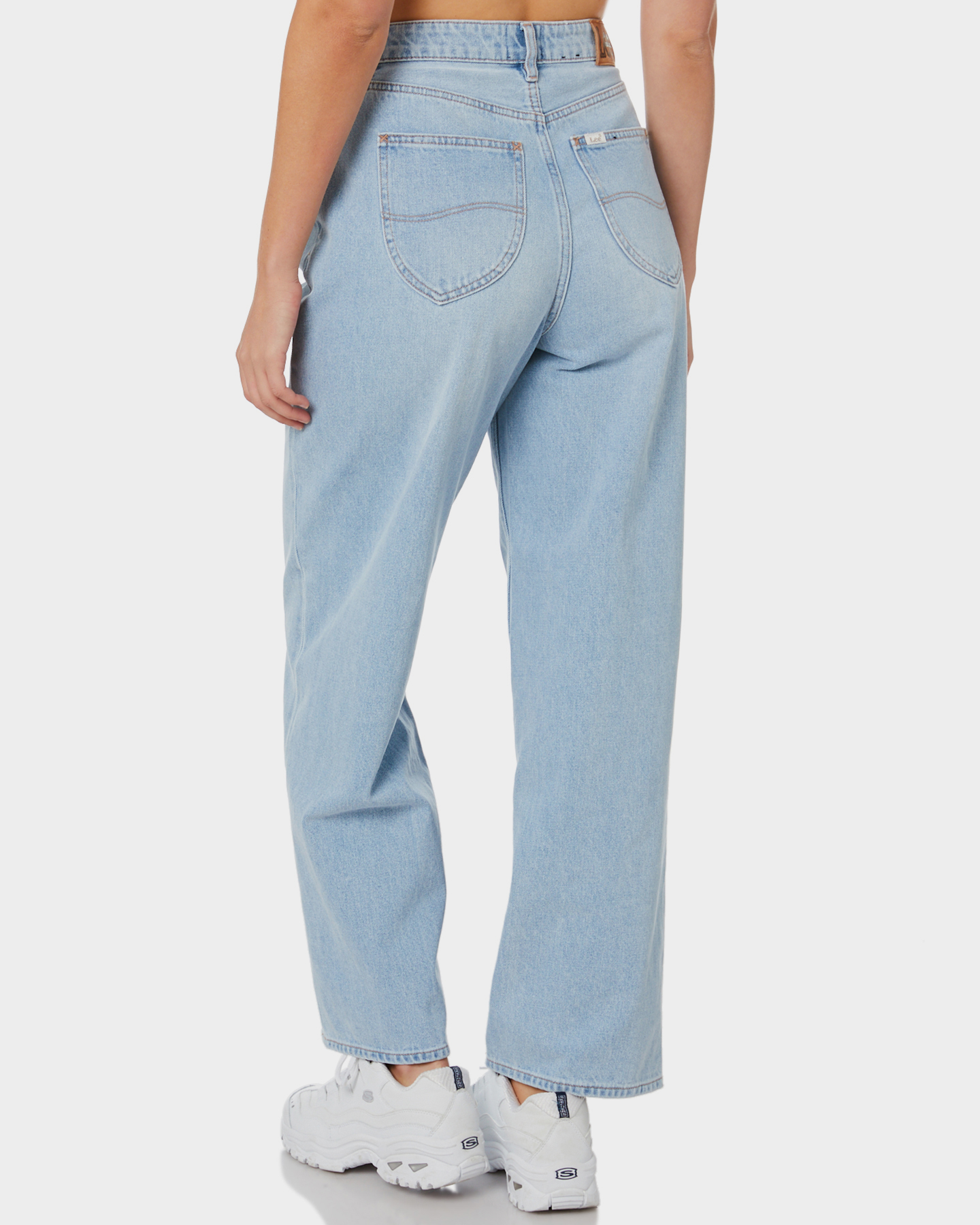 high baggy jeans