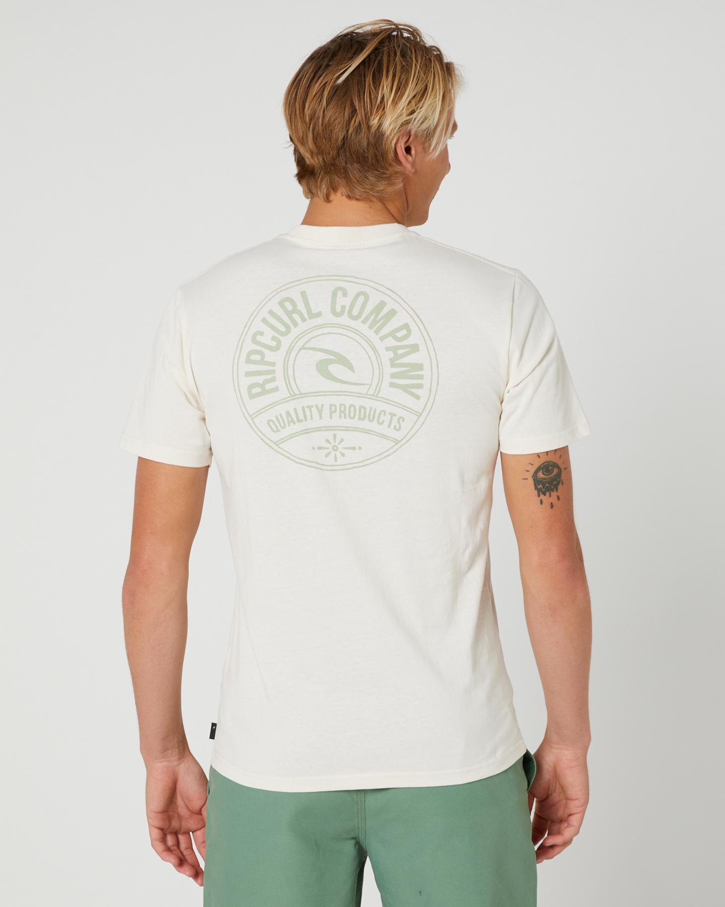 Rip Curl Stapler Tee Bone SurfStitch