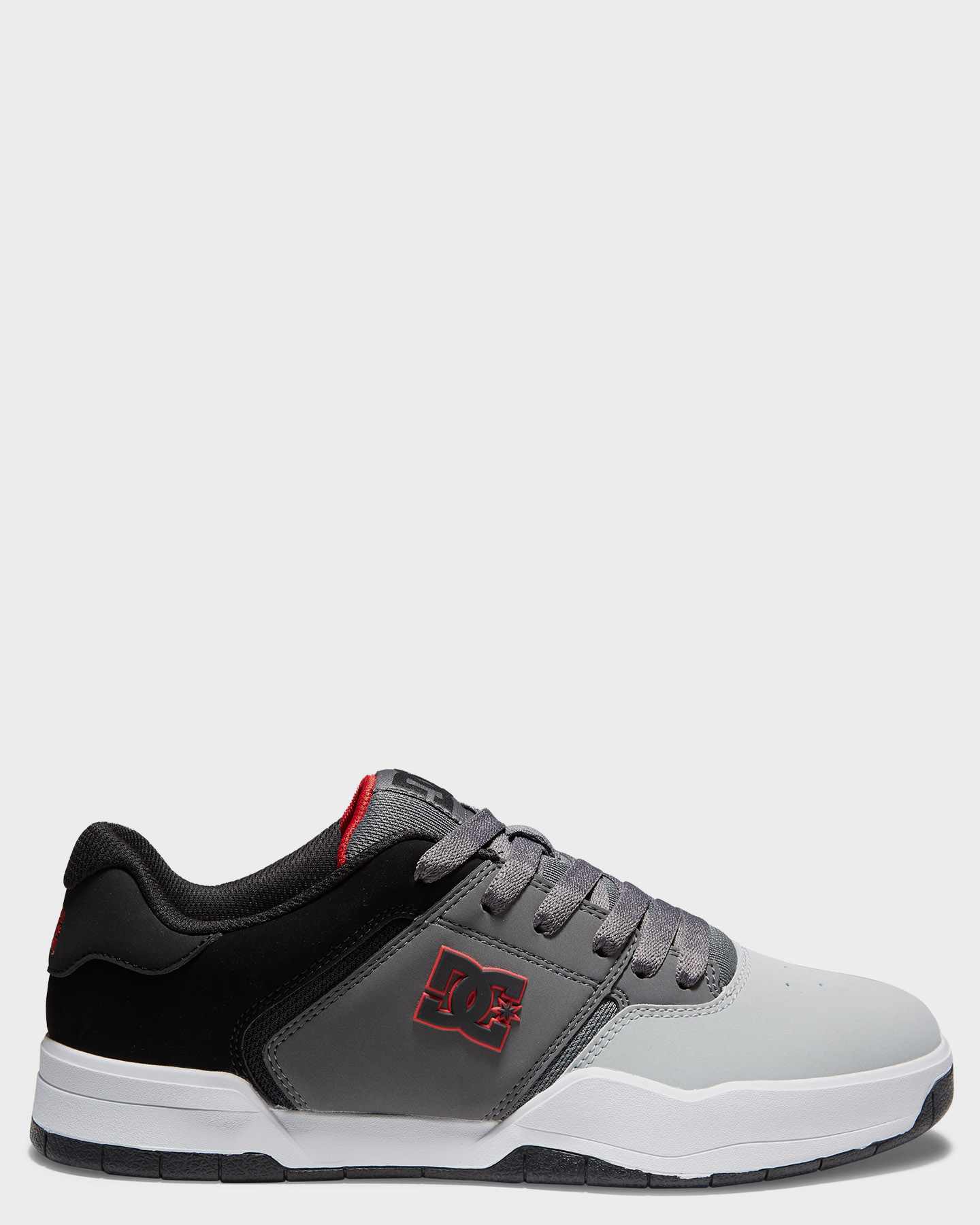 dc shoes black and grey