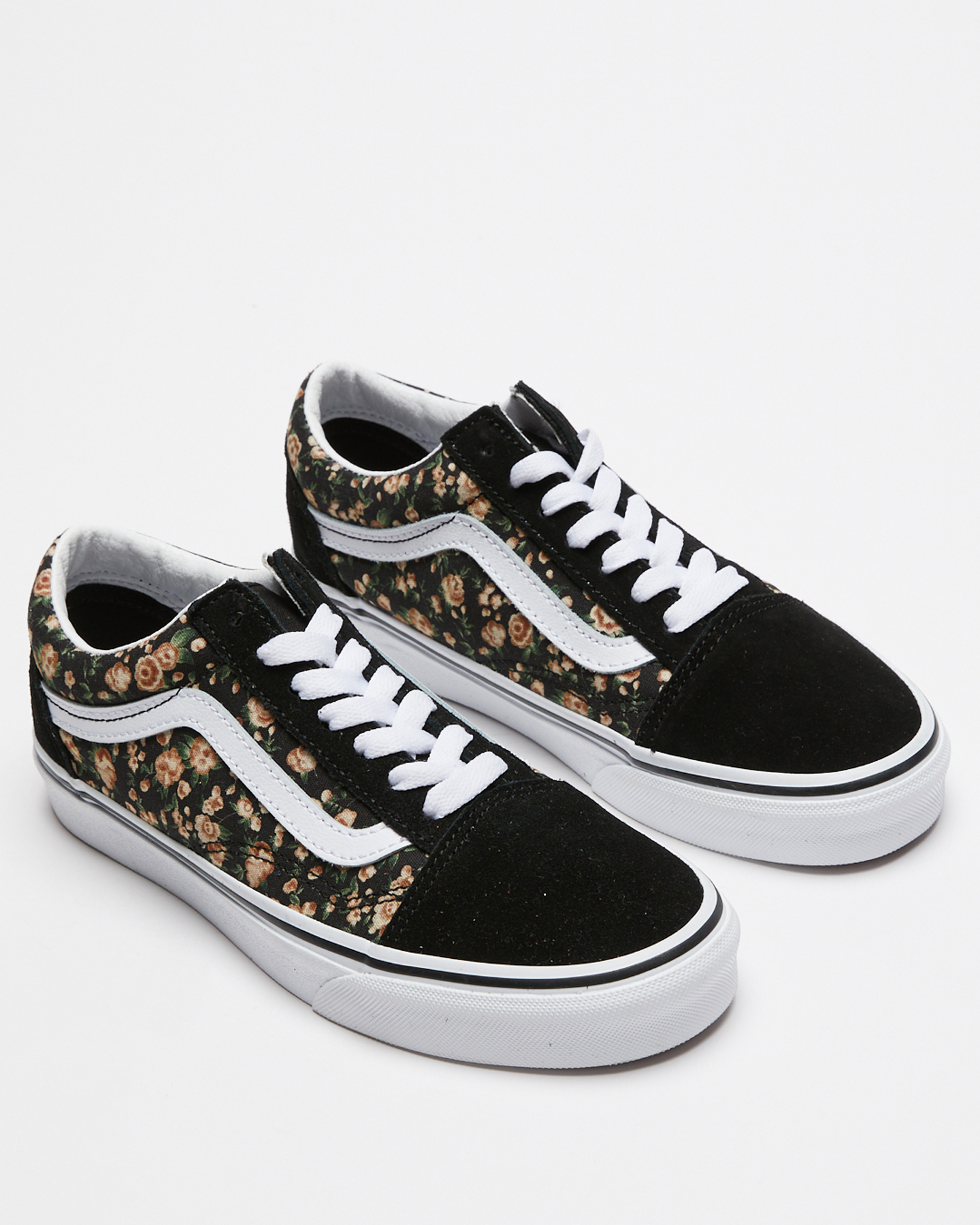 koste udvikling opdagelse Vans Old Skool Shoe - Rose Dreams Black | SurfStitch