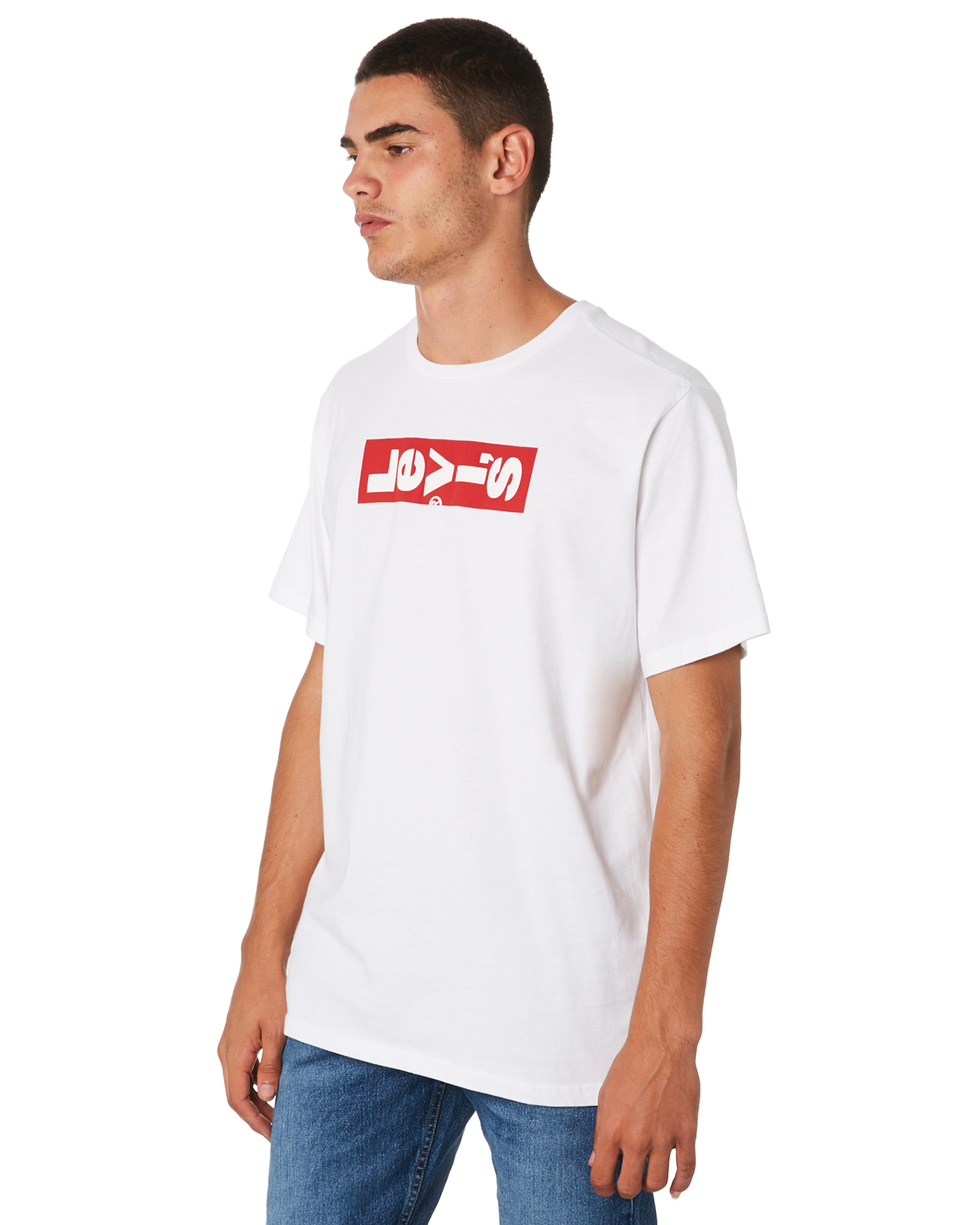 Levi`S Oversized Graphic Mens Tee - White | SurfStitch