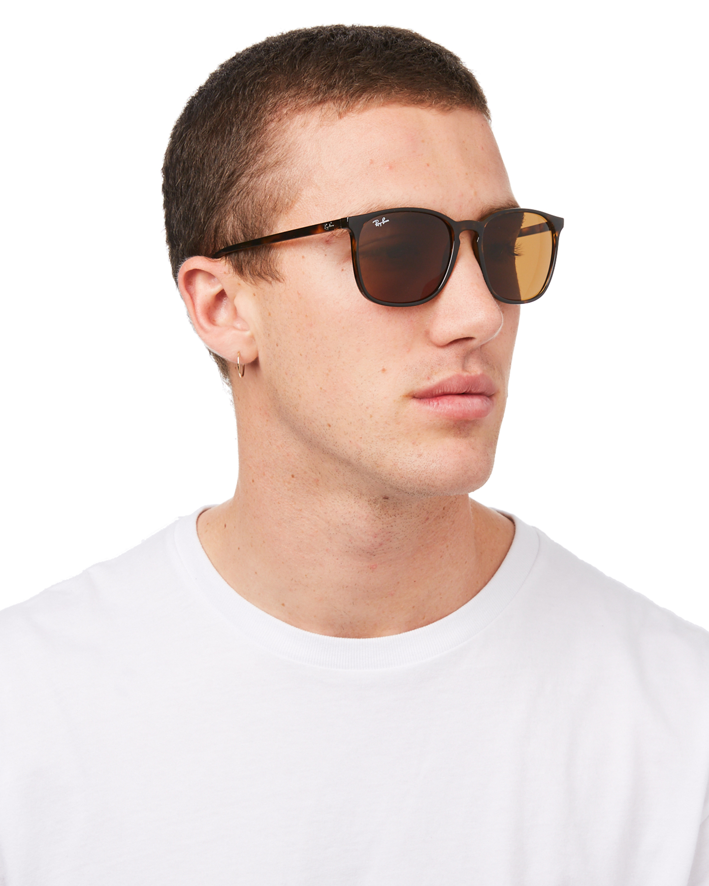 ray ban mens brown sunglasses