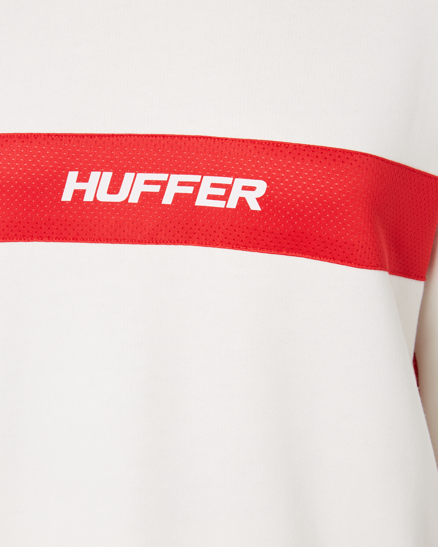 Huffer Vancity Slouch Crew - White And Red | SurfStitch