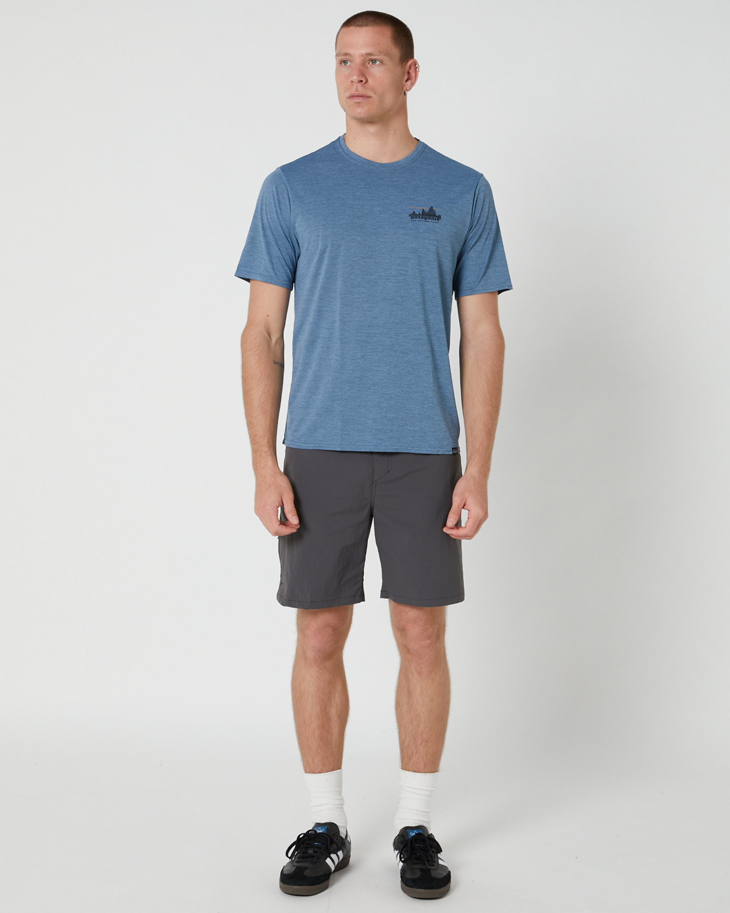 Patagonia Mens Quandary Shorts 8 Inch Forge Grey SurfStitch