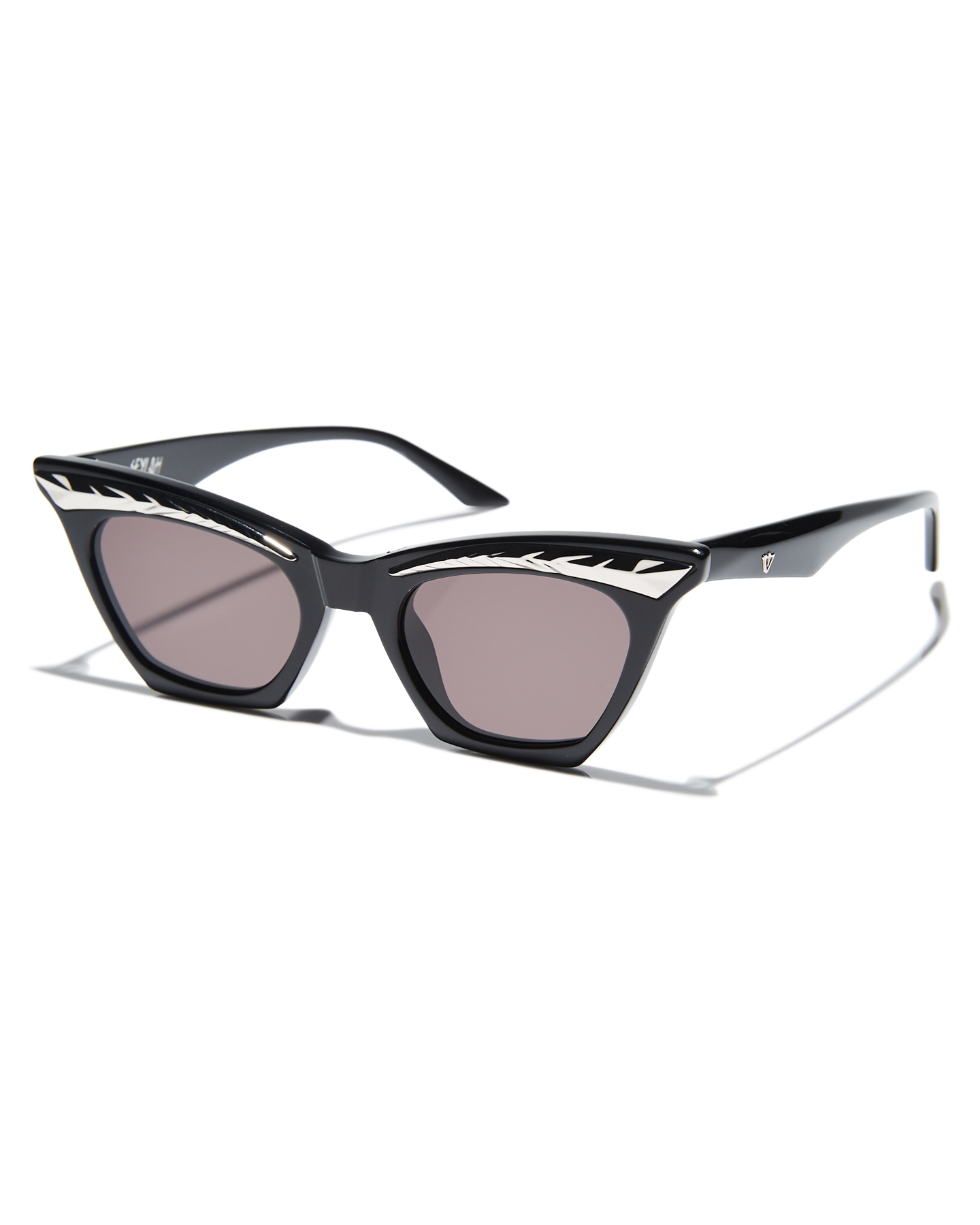 Valley Seylah Sunglasses - Gloss Black | SurfStitch