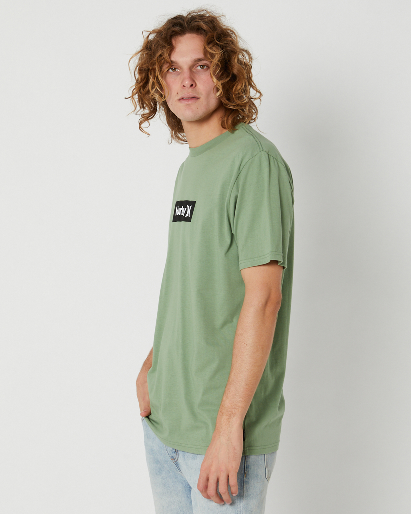 Hurley Box Only Ss Tee - Loden Frost | SurfStitch
