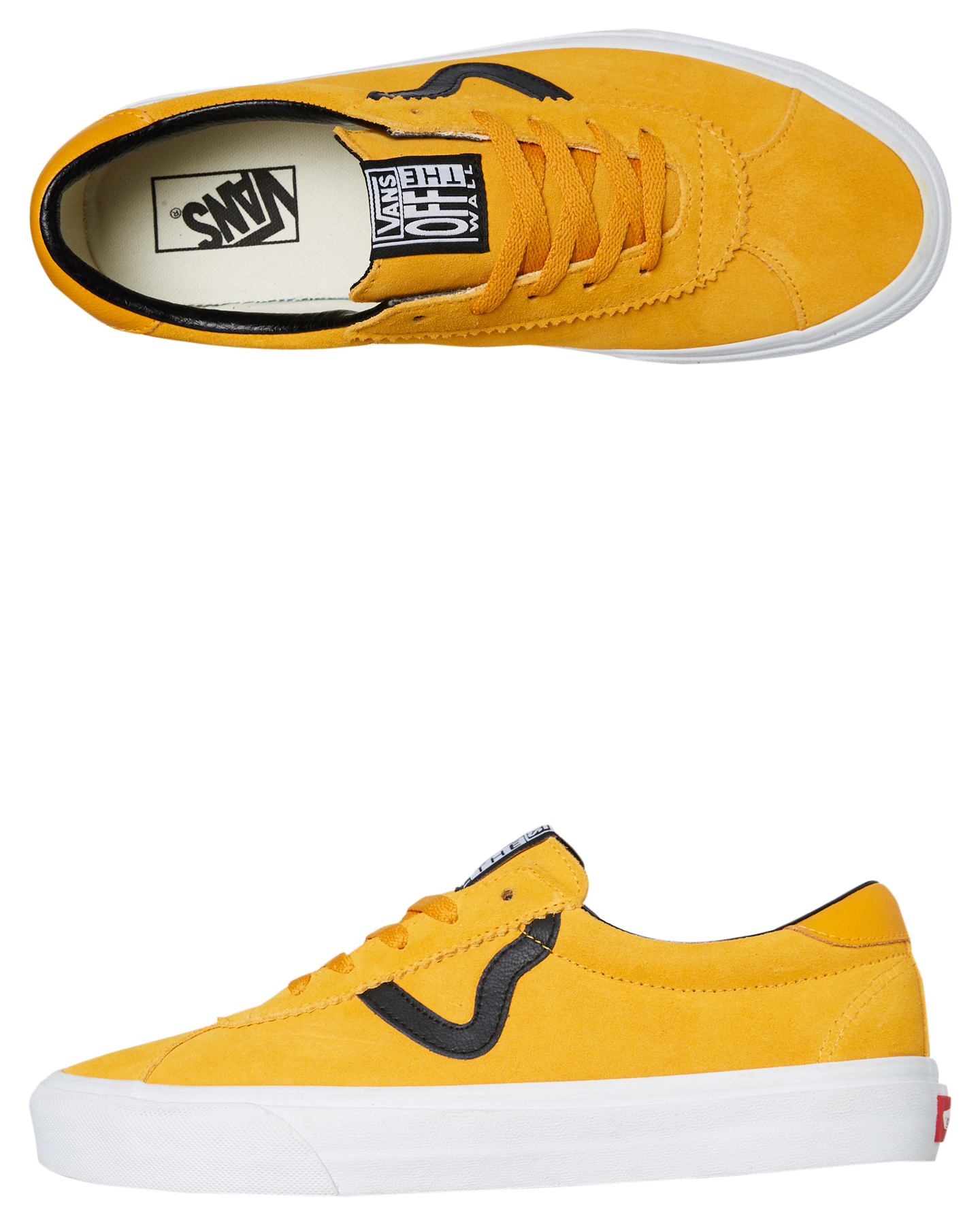 yellow van sneakers