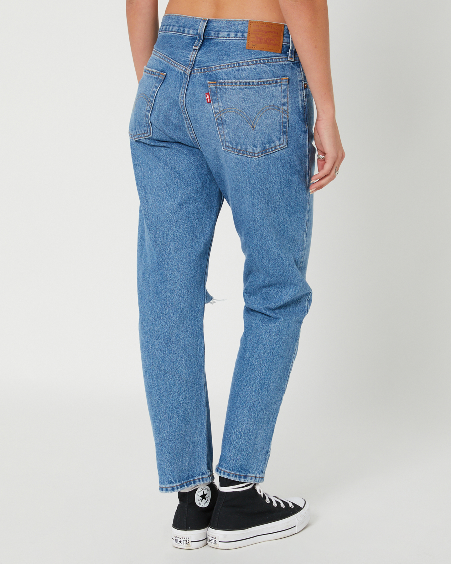 Levi's 501 Crop Jean - Athens Slide | SurfStitch