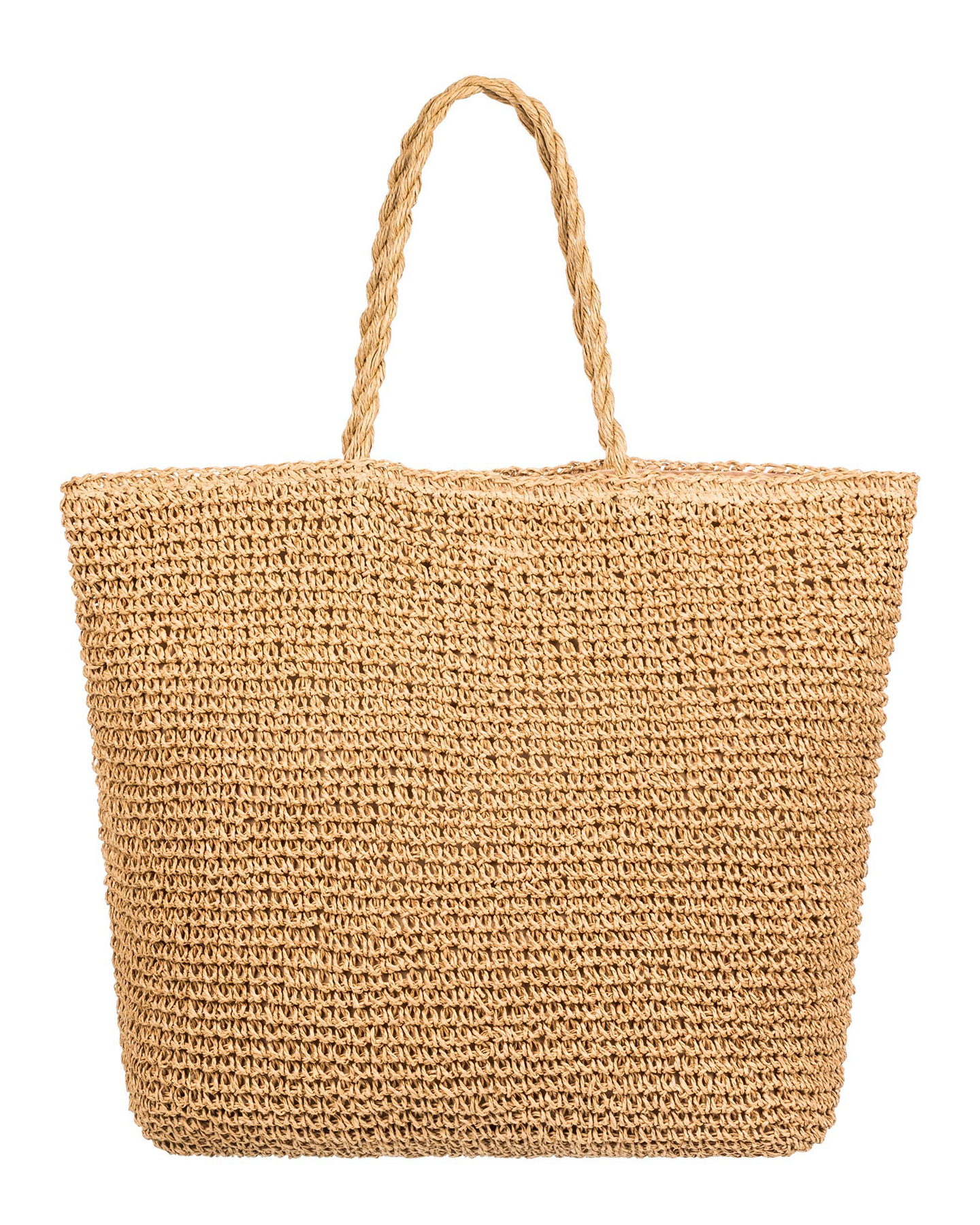 Roxy Positive Energy 24L Large Straw Tote Bag - Natural | SurfStitch
