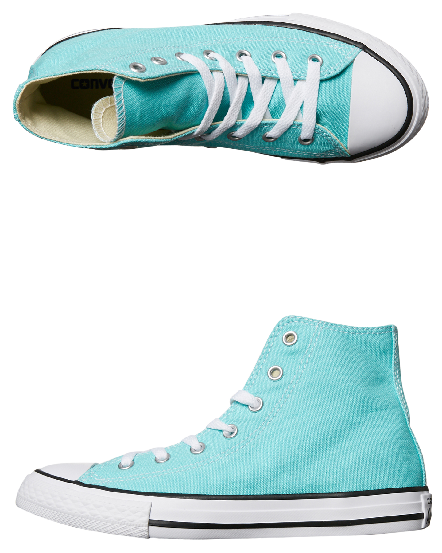 turquoise converse youth