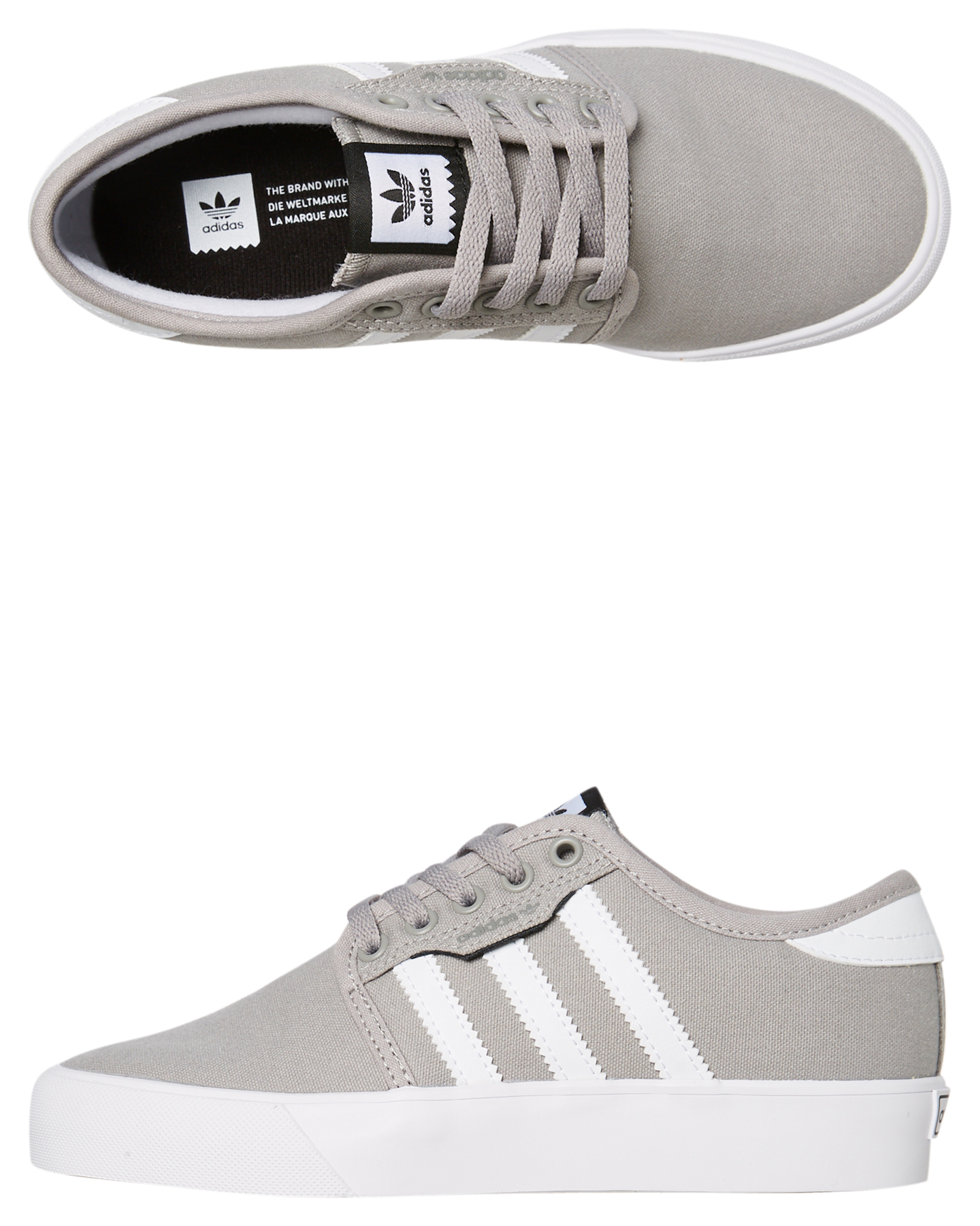 Adidas Seeley Shoe - Youth - Solid Grey 