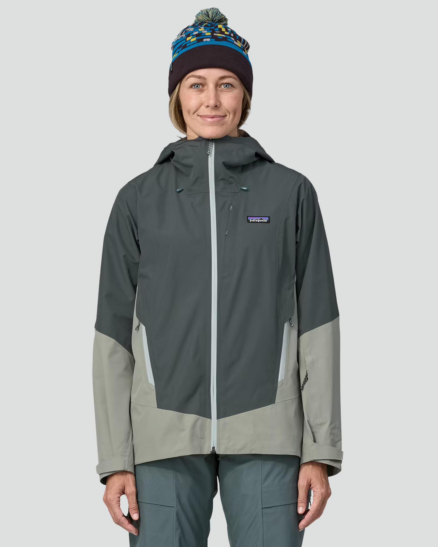 Patagonia textile green jacket cheap