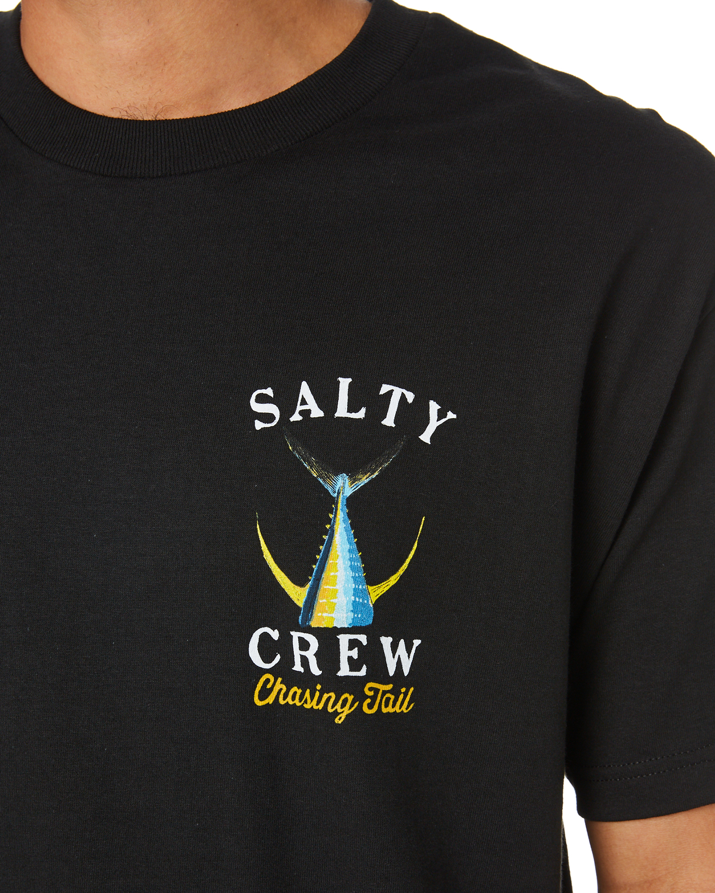 Salty Crew Tailed Mens Ss Tee - Black | SurfStitch
