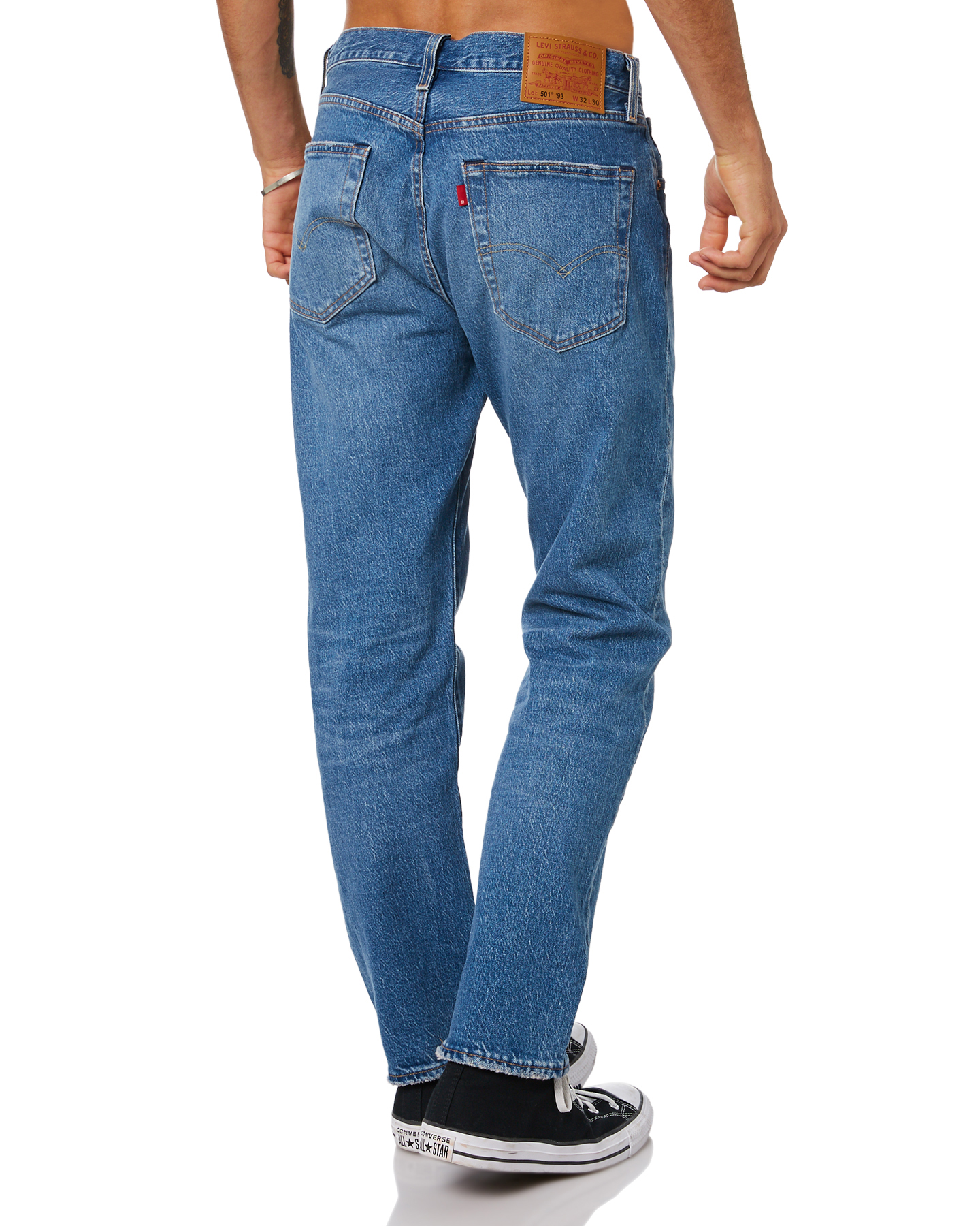 Levi's 501 '93 Mens Straight Jean - Basil Drip | SurfStitch