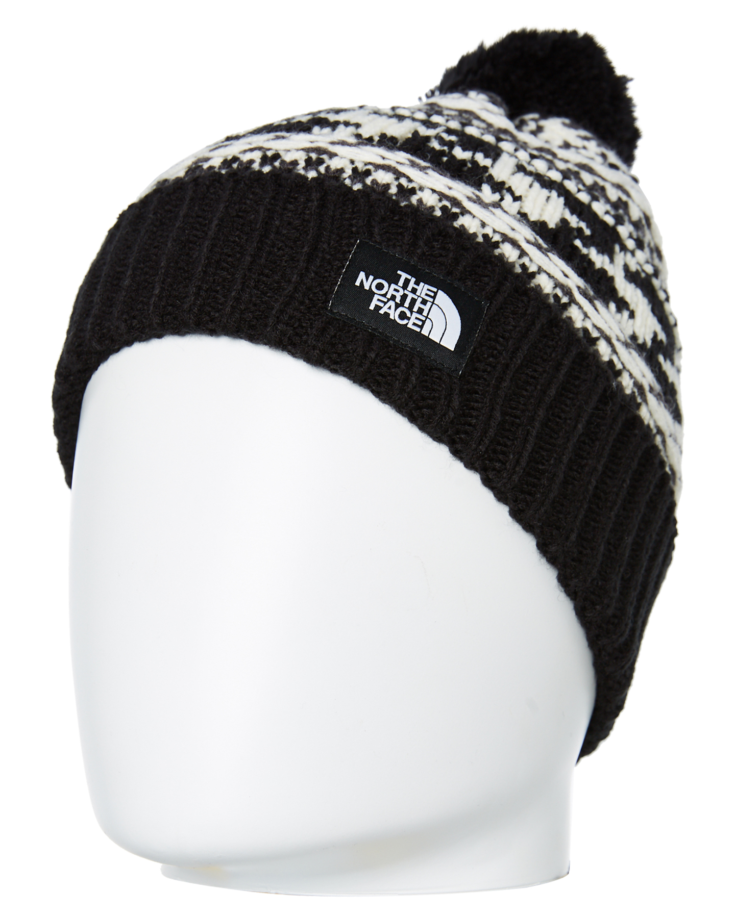 the north face white beanie