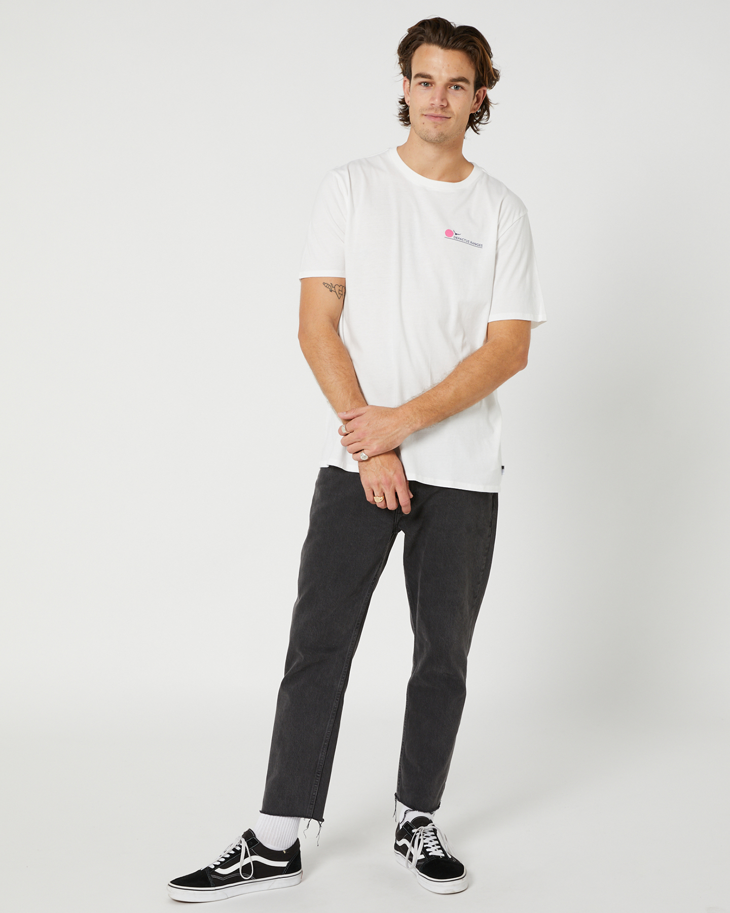 Depactus Ranges Ss Tee - Off White | SurfStitch