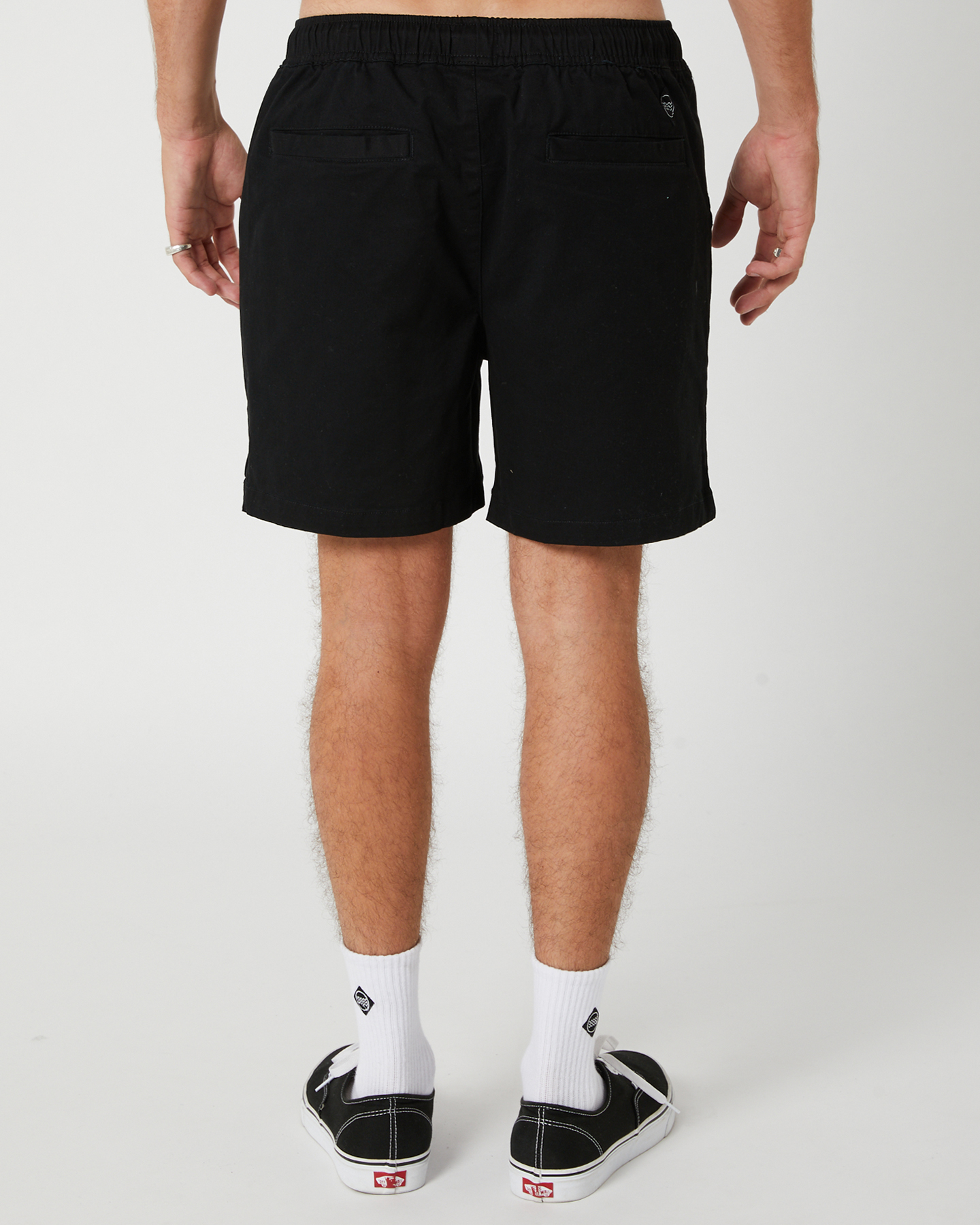 Swell Fins Walkshort - Black | SurfStitch