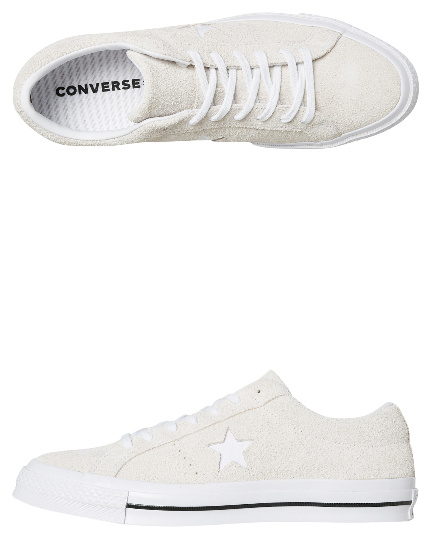 converse one star white mens