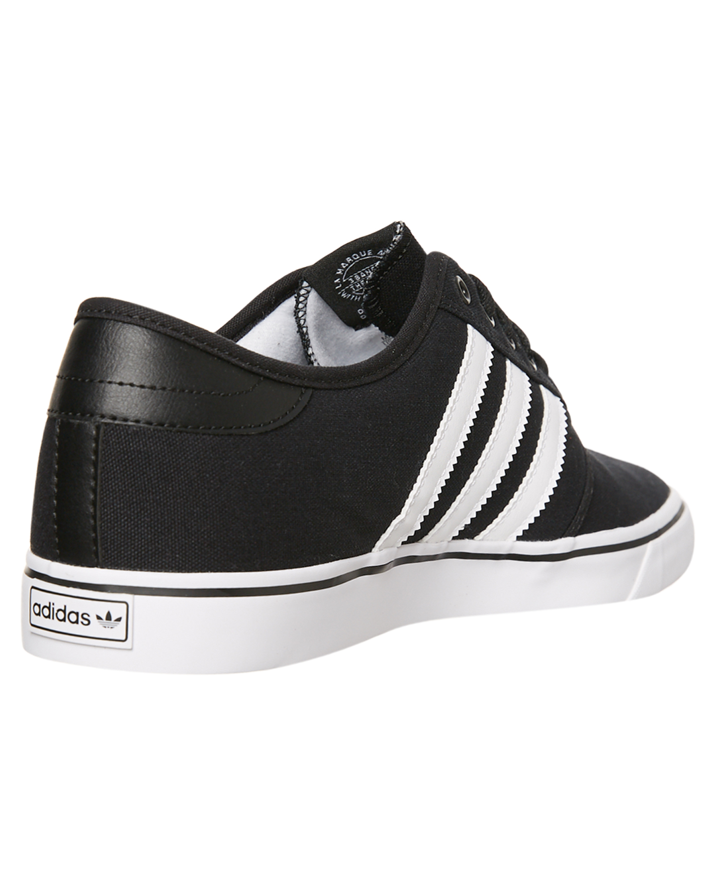 Adidas Womens Seeley Shoe - Black White | SurfStitch