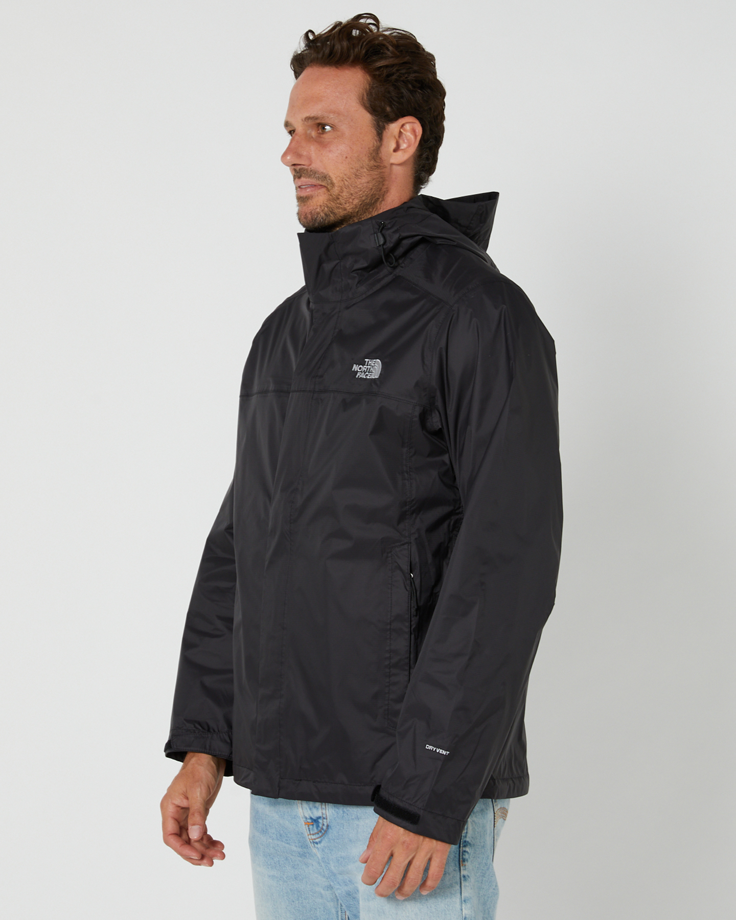 The North Face Venture 2 Mens Jacket - Tnf Black Mid Grey | SurfStitch