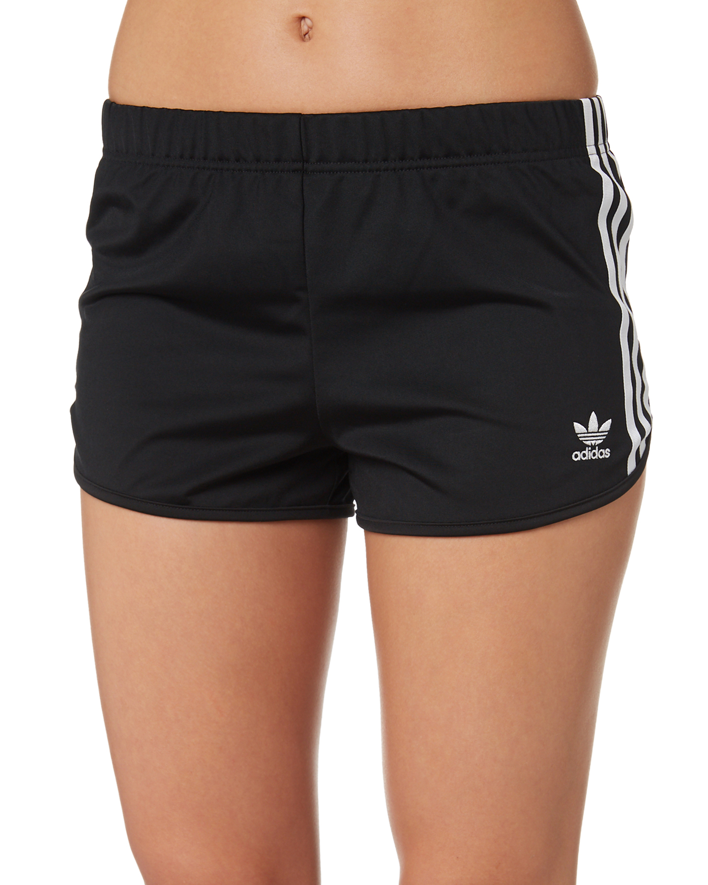 black and white adidas shorts womens