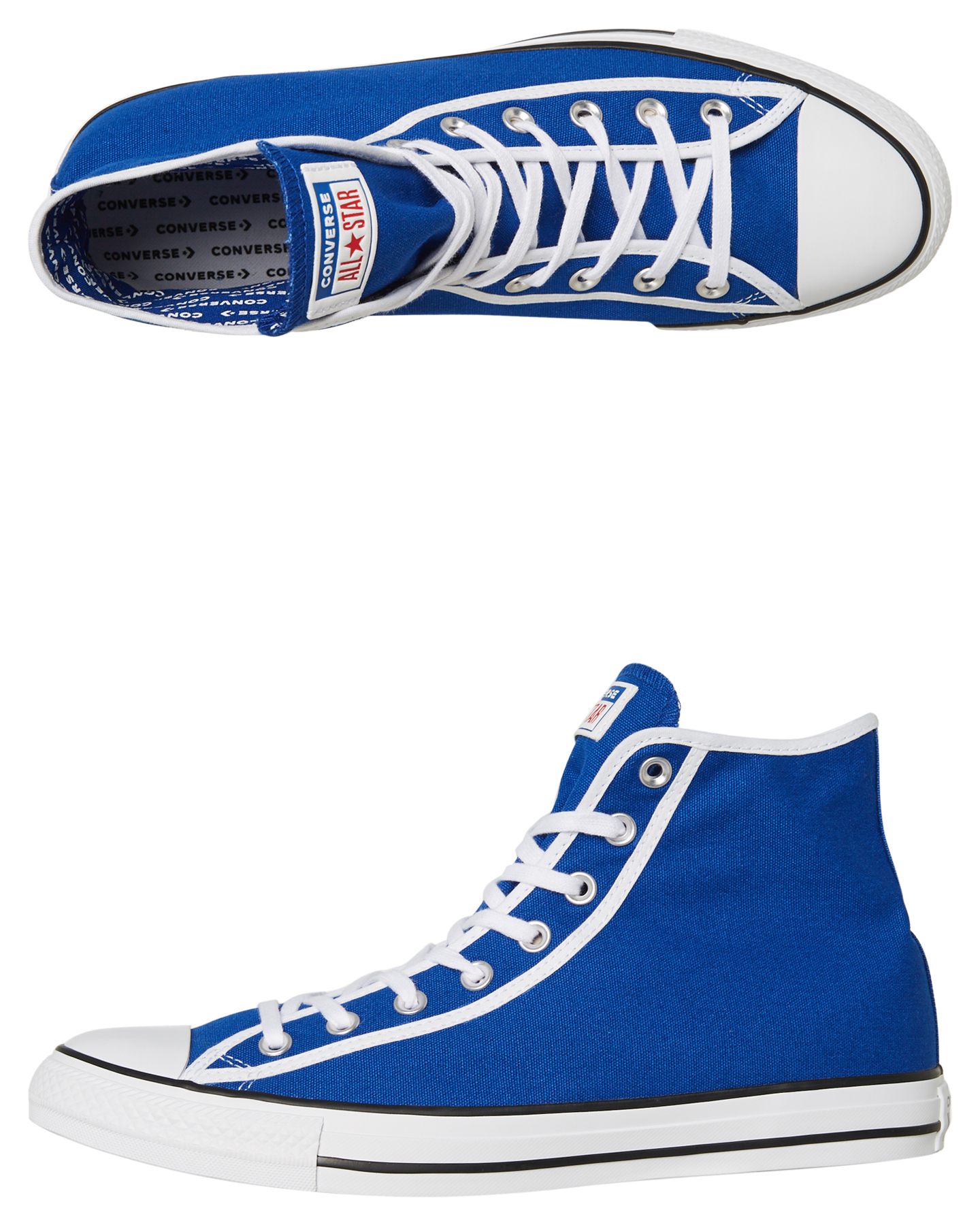 Converse Mens Ct Gamer Hi Top Shoe - Blue | SurfStitch