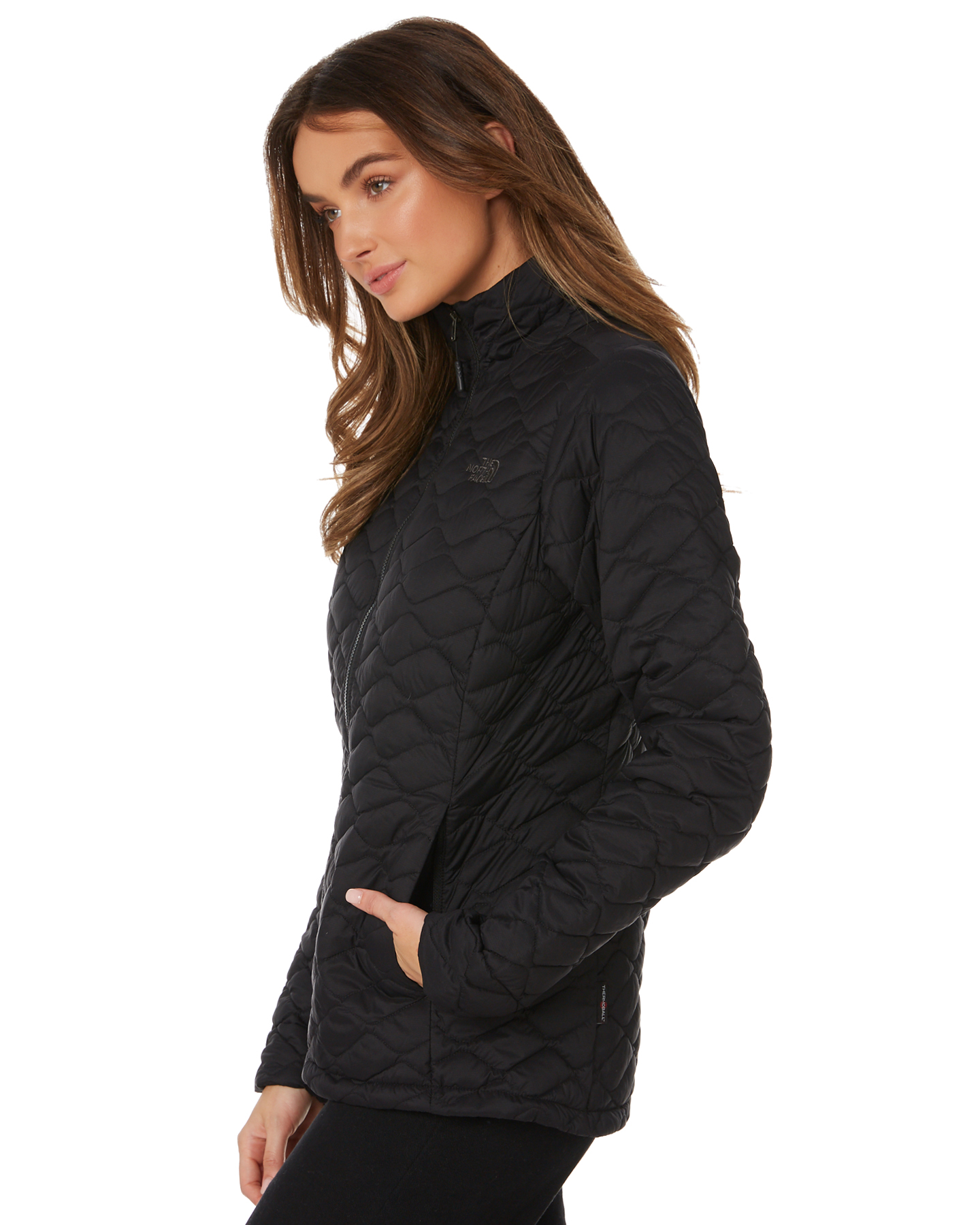 The North Face Womens Thermoball Jacket - Matte Black | SurfStitch