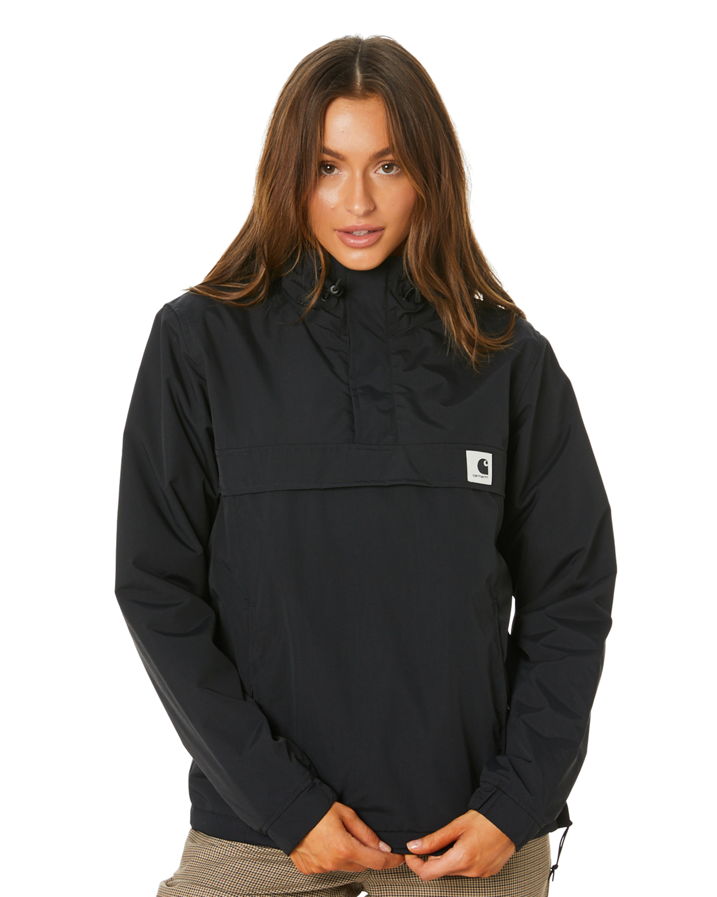 black carhartt puffer jacket