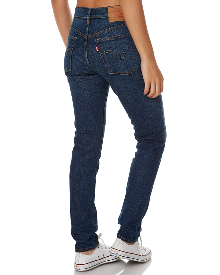 levi 501 skinny jeans women's